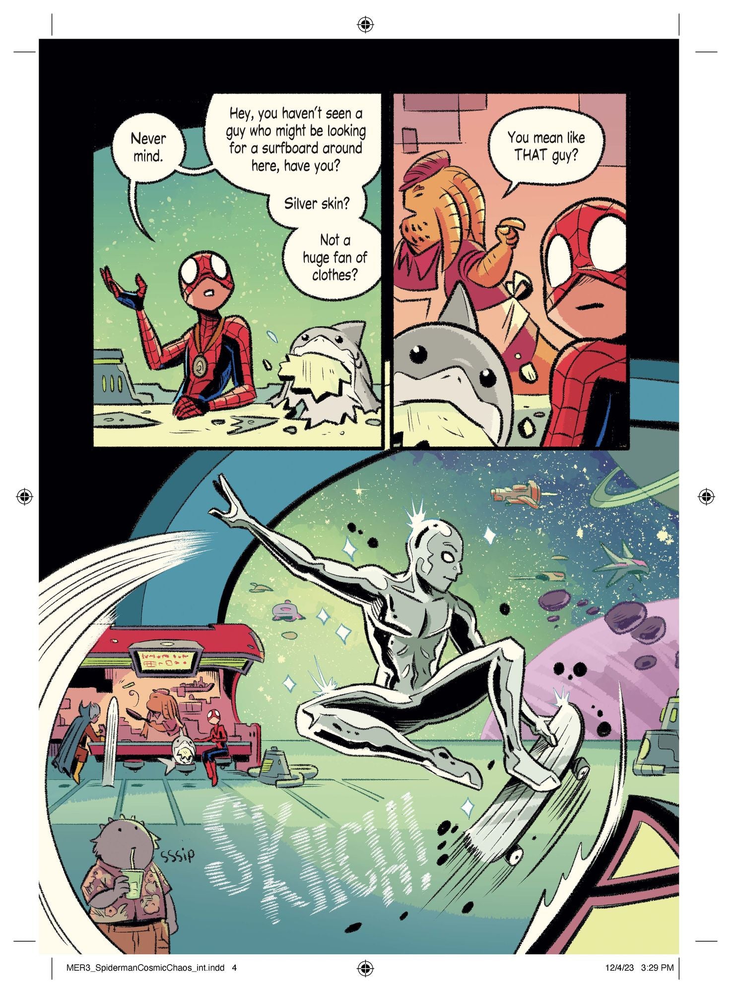 Spider-Man: Cosmic Chaos! (A Mighty Marvel Team-Up): An Original Graphic Novel
