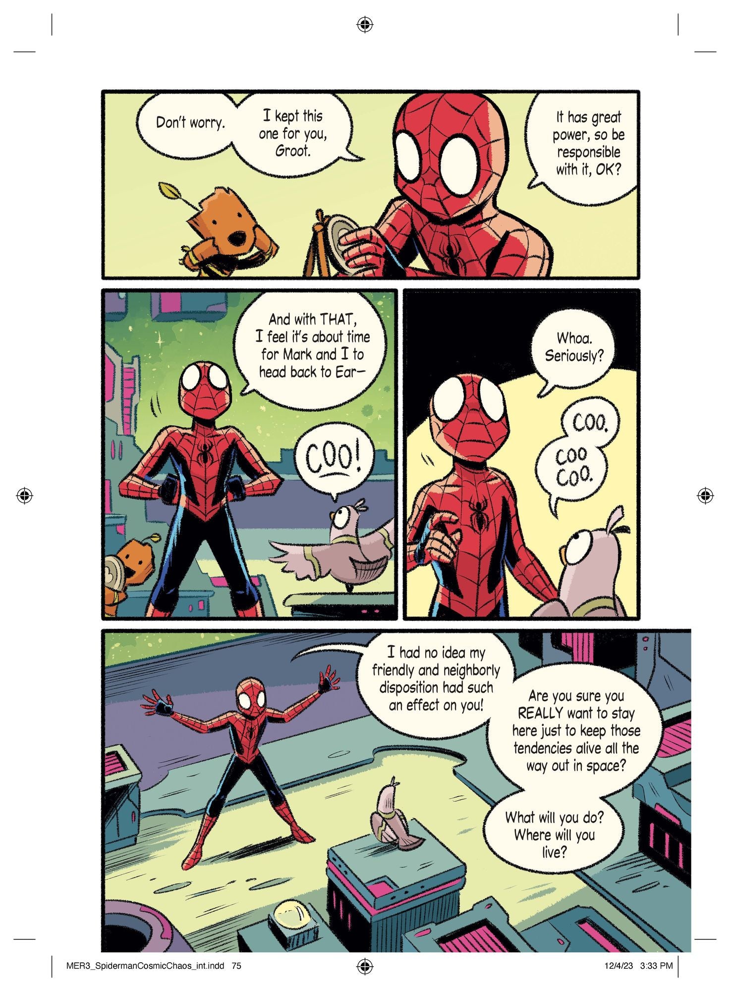 Spider-Man: Cosmic Chaos! (A Mighty Marvel Team-Up): An Original Graphic Novel