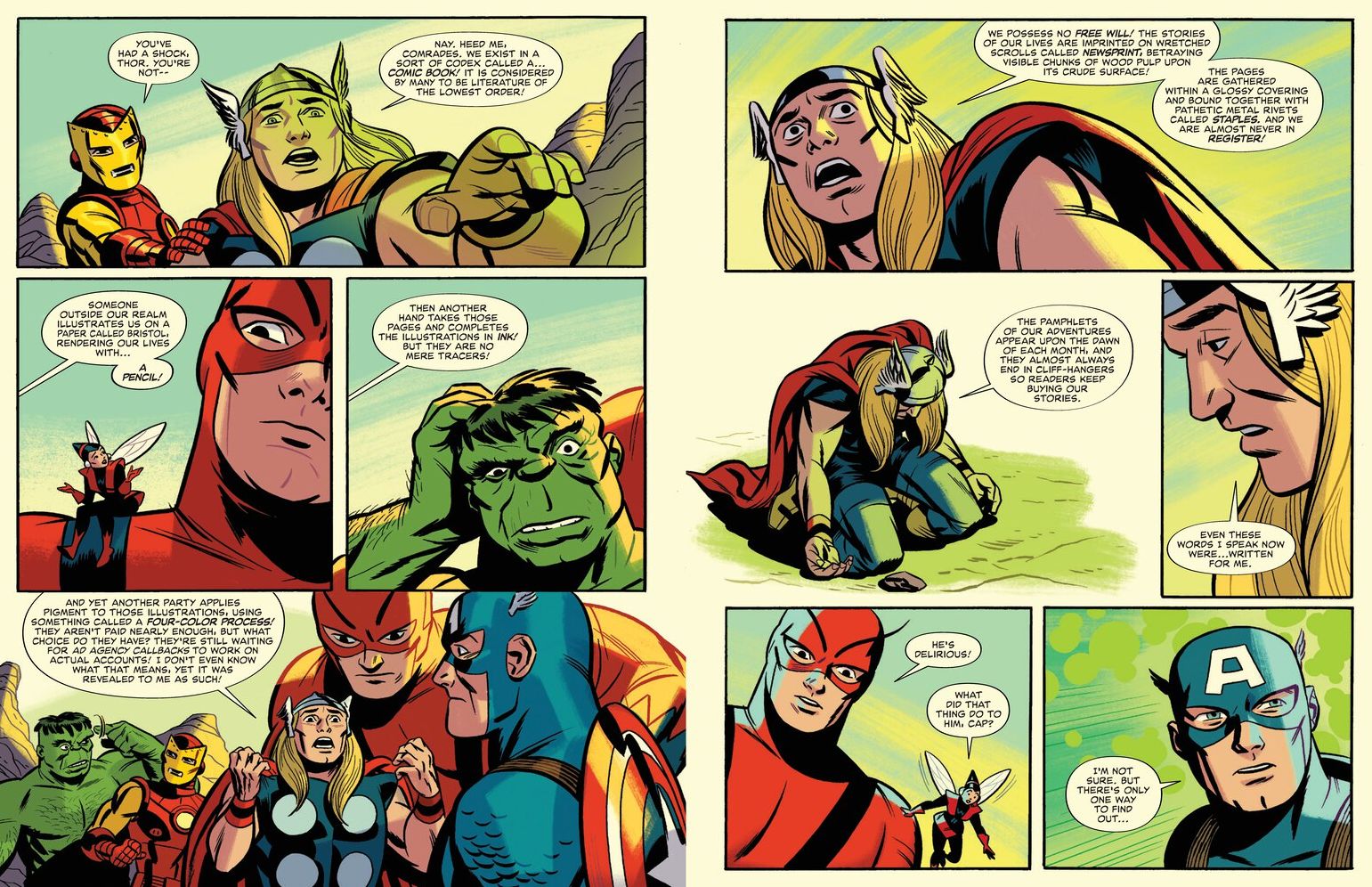 The Avengers in the Veracity Trap!