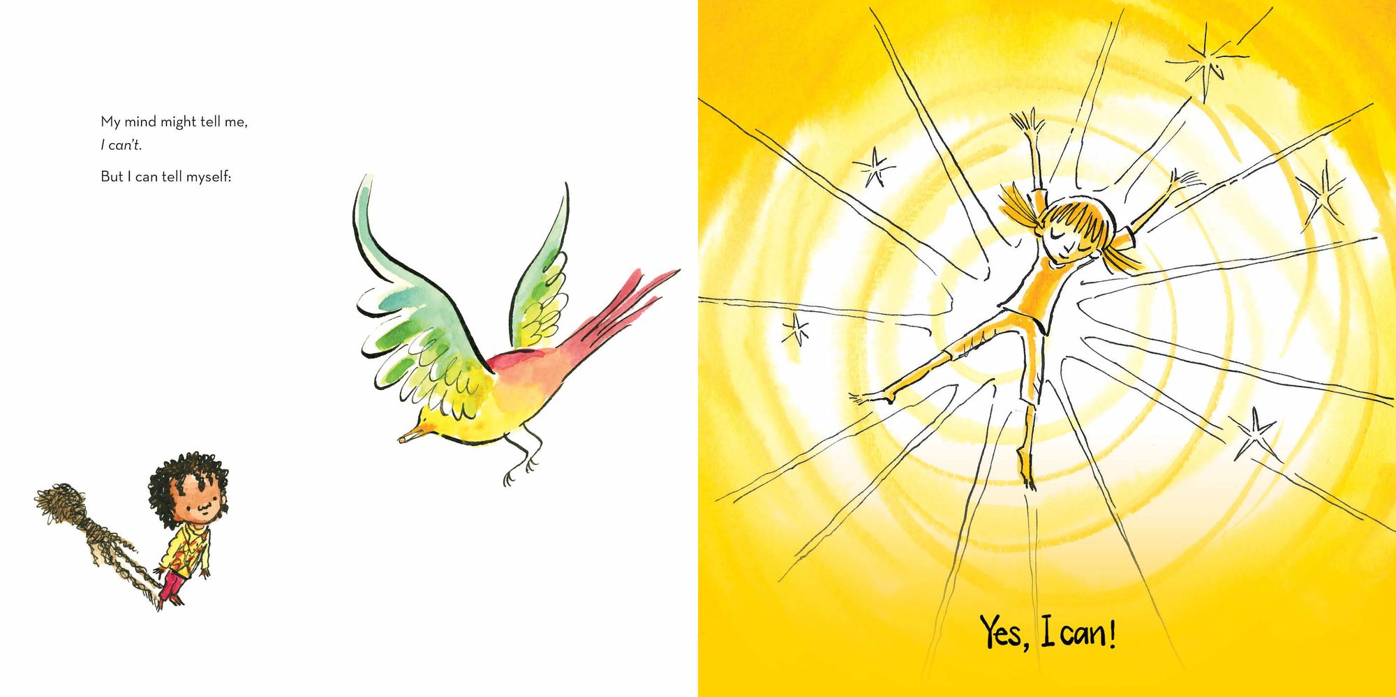 Who I Am: Words I Tell Myself (A Picture Book)