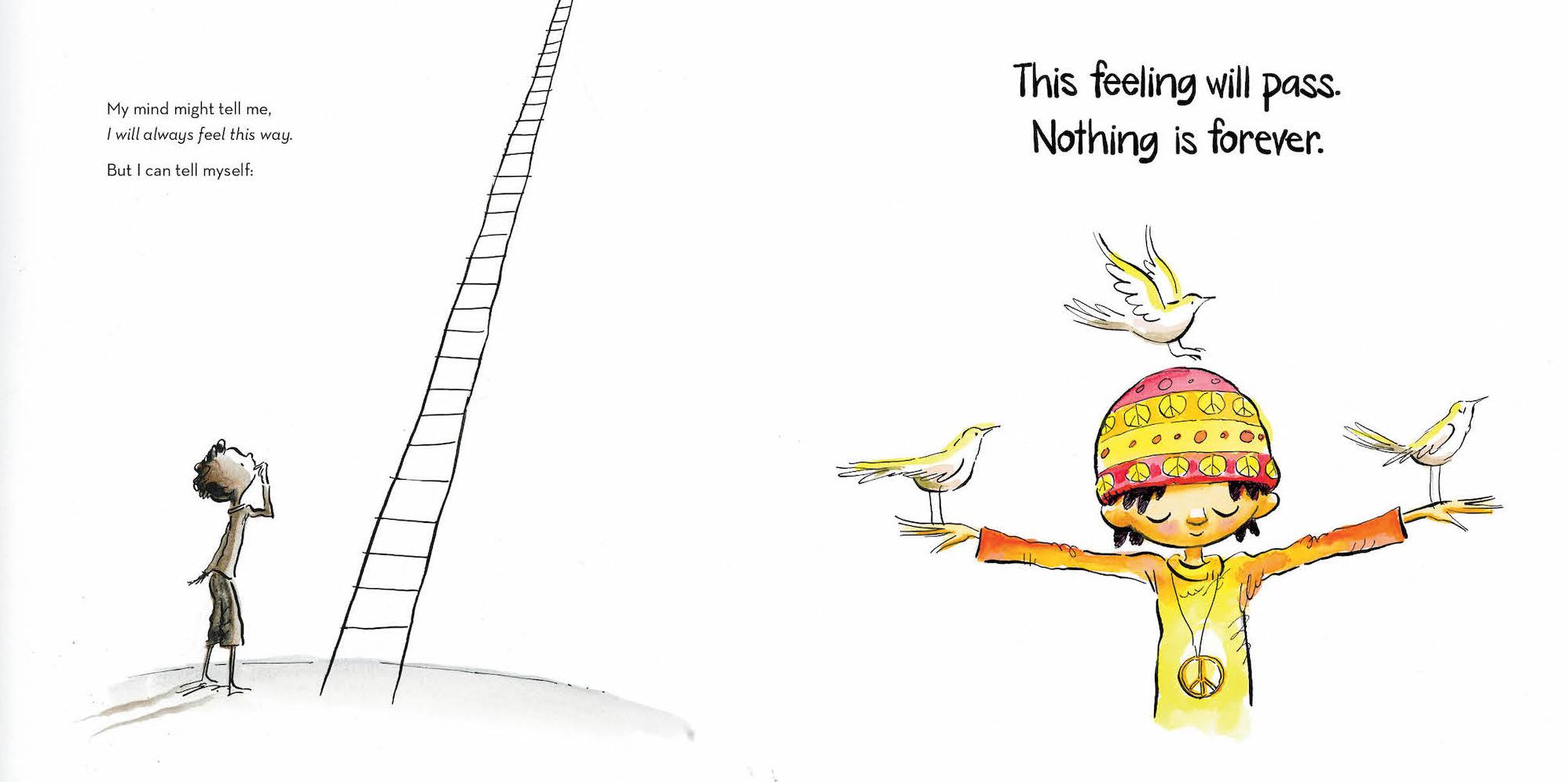 Who I Am: Words I Tell Myself (A Picture Book)