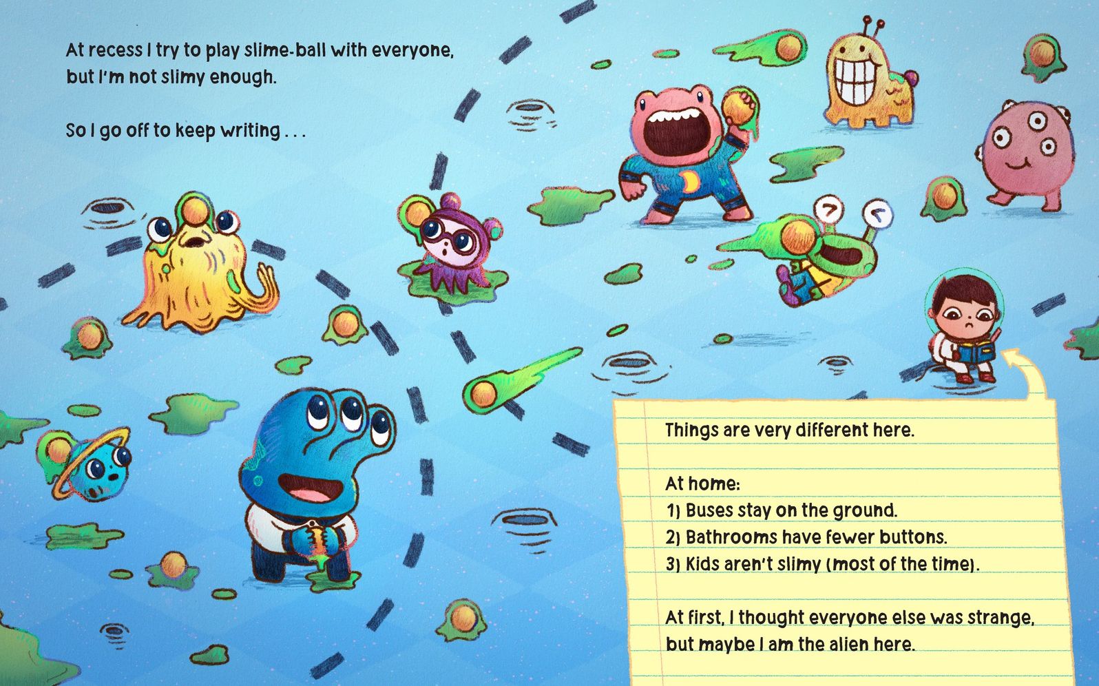 I Come from Another Galaxy: A Picture Book