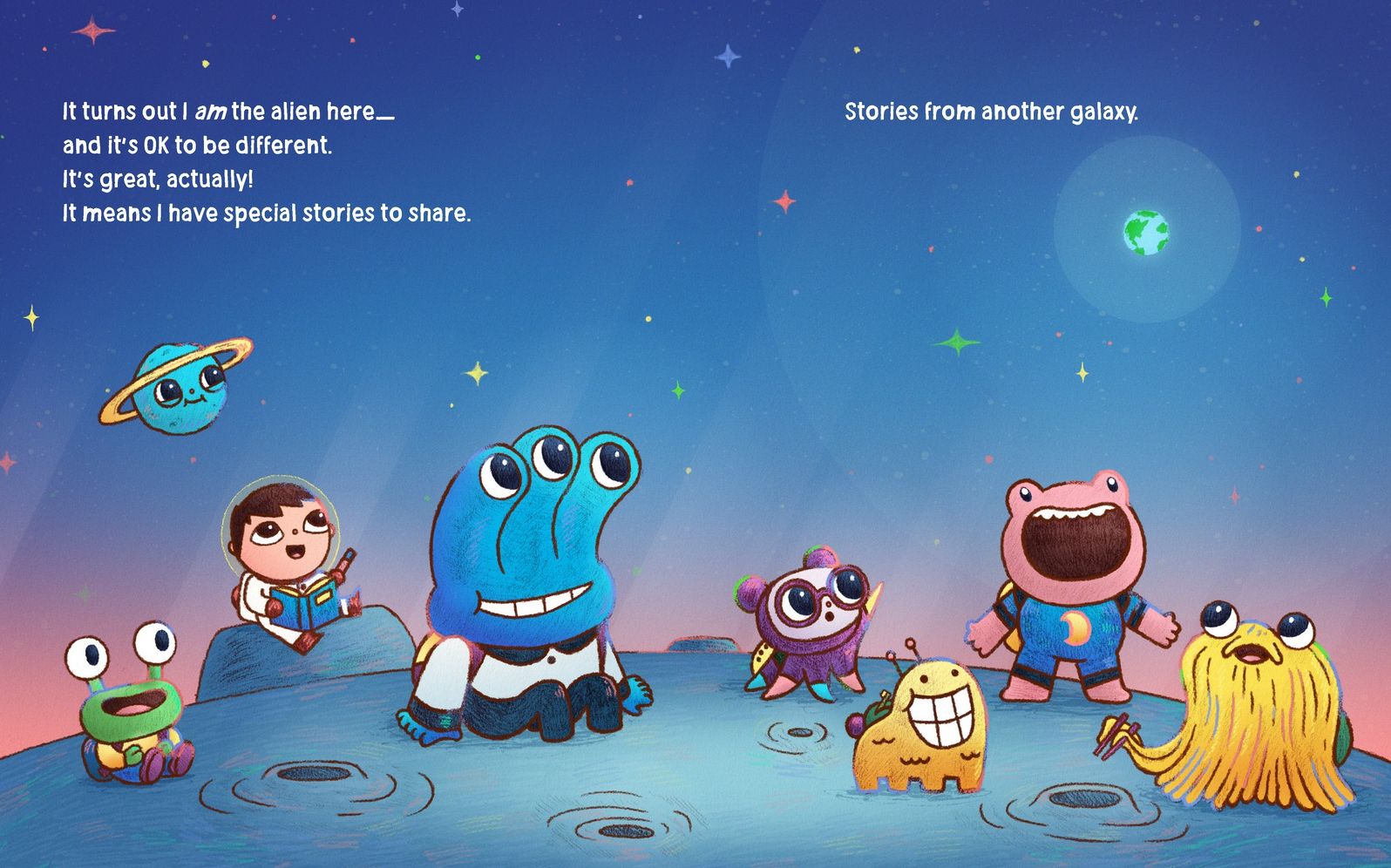 I Come from Another Galaxy: A Picture Book