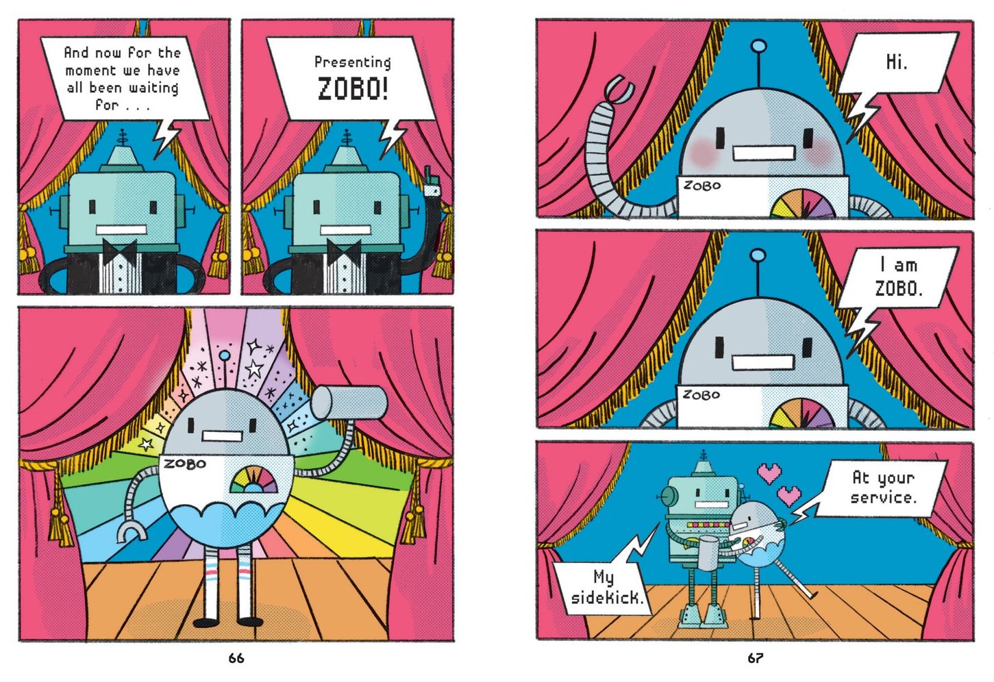 Blast from the Past! (The Cosmic Adventures of Astrid and Stella Book #5 (A Hello!Lucky Book)): A Graphic Novel