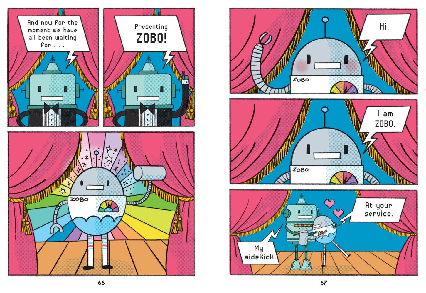 Blast from the Past! (The Cosmic Adventures of Astrid and Stella Book #5 (A Hello!Lucky Book)): A Graphic Novel
