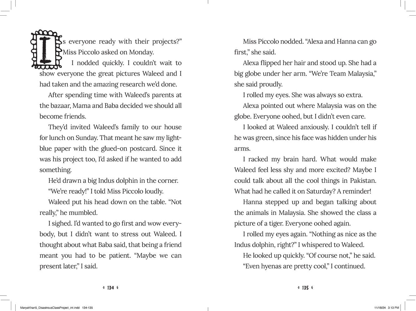 Marya Khan and the Disastrous Class Project (Marya Khan #5)