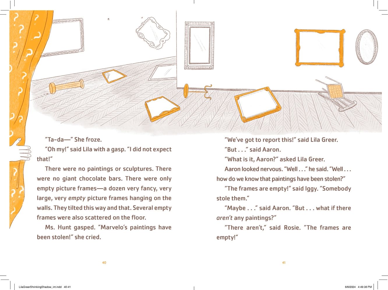 Lila Greer and the Shrieking Shadow: The Questioneers Book #7