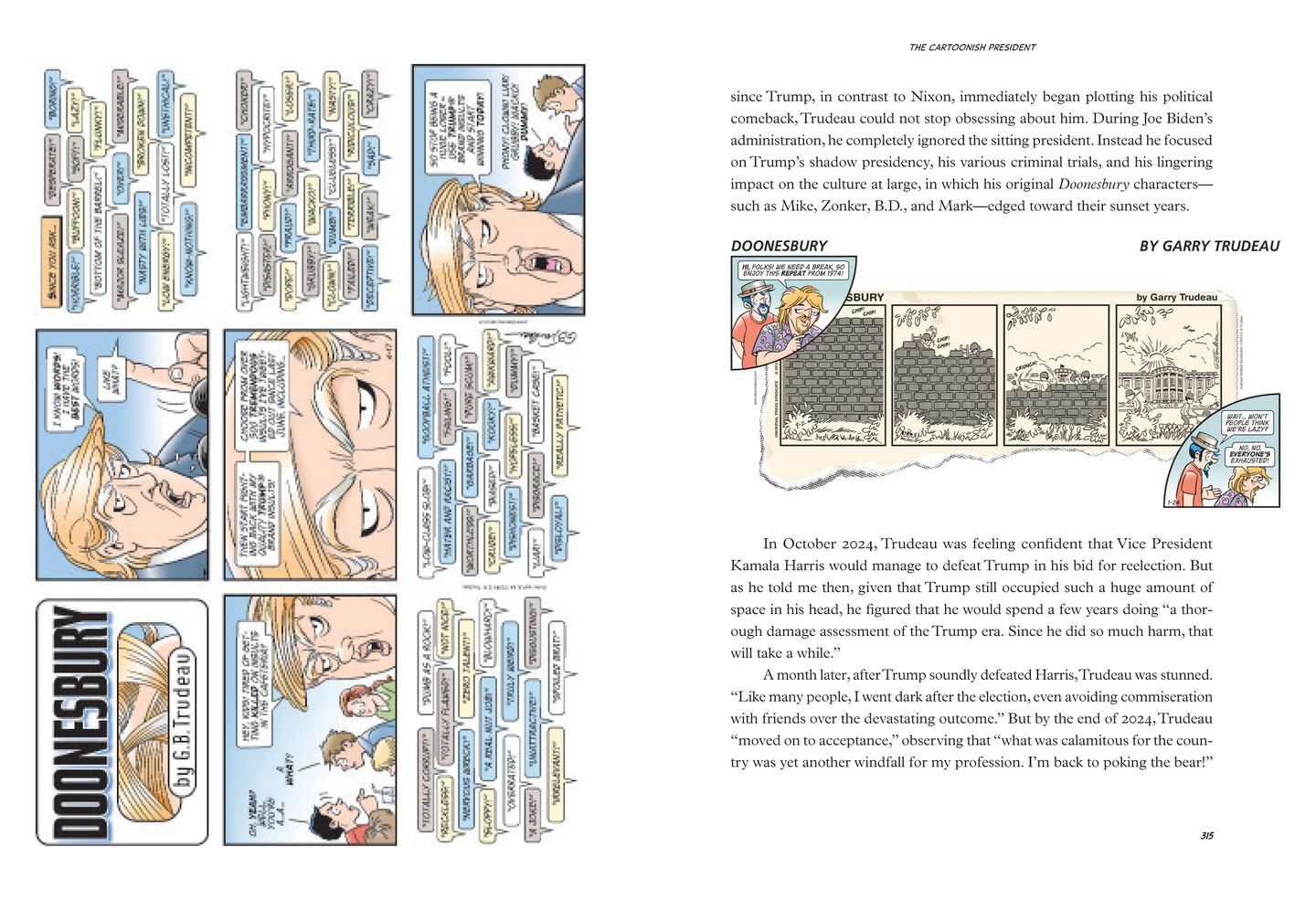 Trudeau & Doonesbury: A Biography: The Cartoonist Who Turned the News into Art