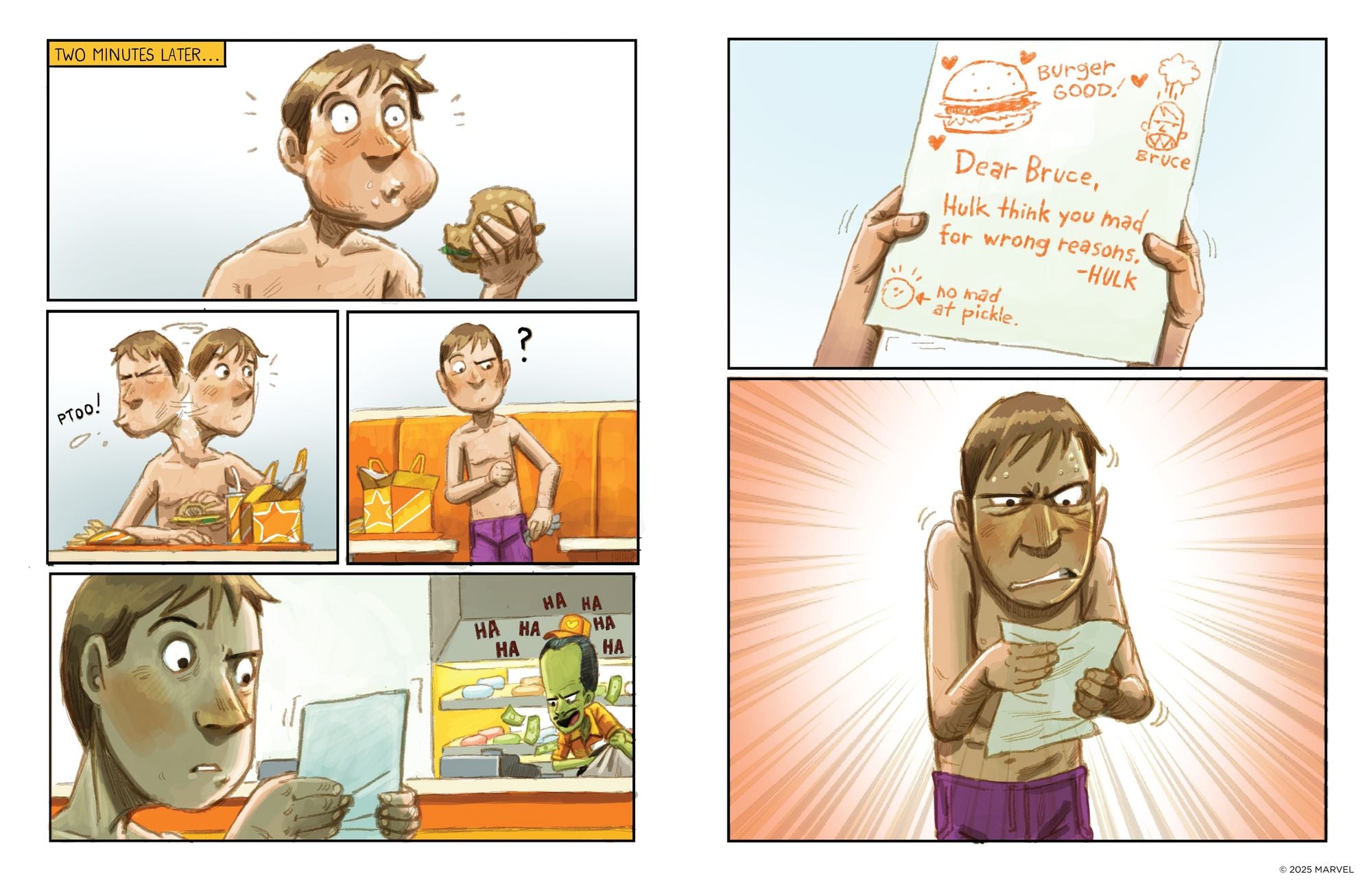 All the Hulk Feels (A Mighty Marvel Comics Picture Book)