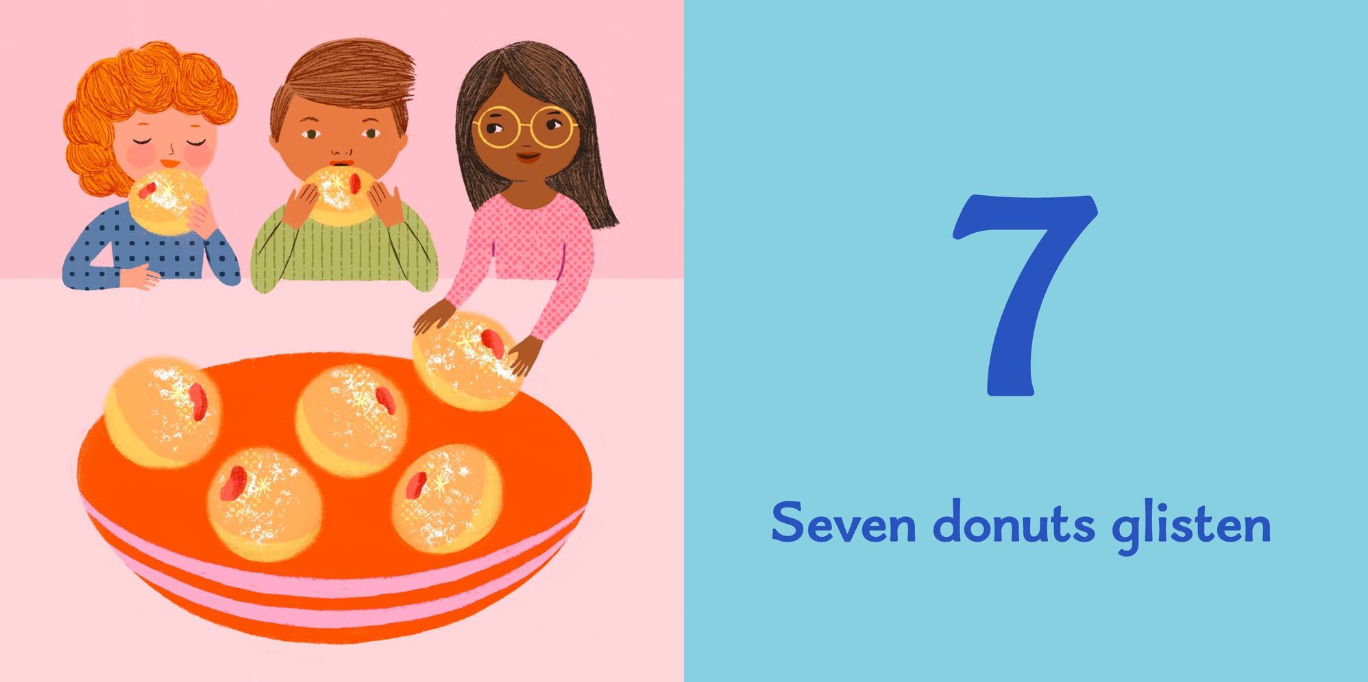Hanukkah 1-2-3!: A First Counting Book (A Jewish Holiday Concept Book): Board Books to Celebrate the Jewish Holidays