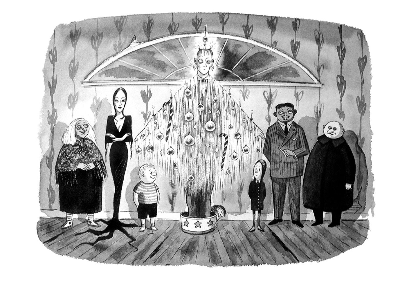 The Addams Family: 30 Deluxe Postcards: Revised Edition