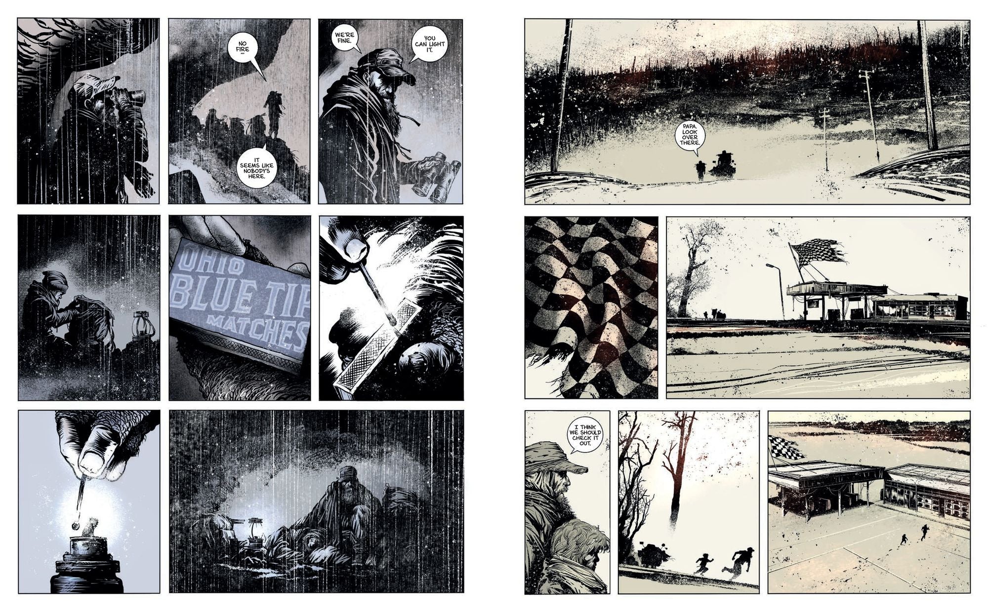 The Road: A Graphic Novel Adaptation