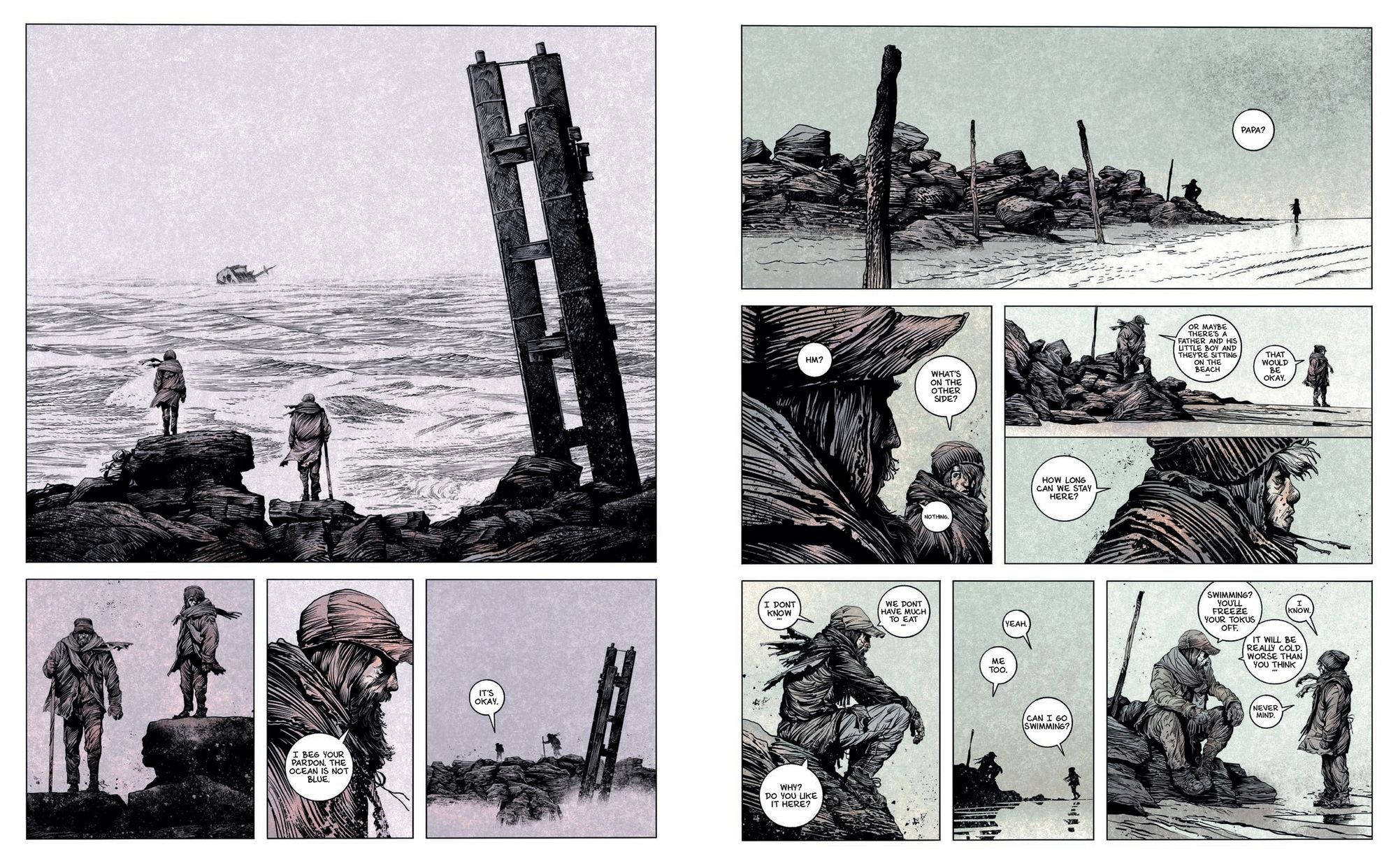 The Road: A Graphic Novel Adaptation