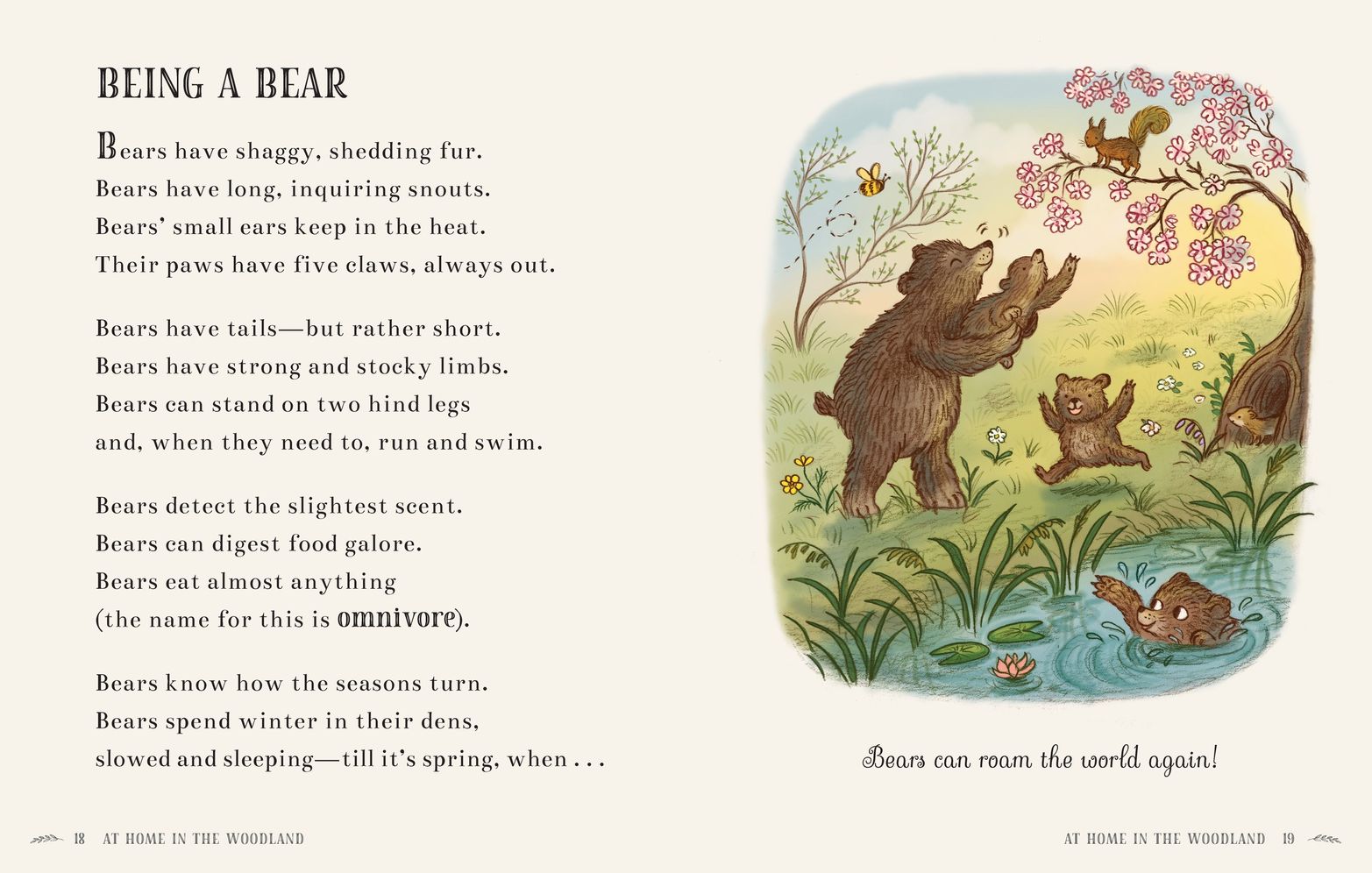 Wisdom of the Woods: 40 Nature Poems Passed Down from Bear to Bear