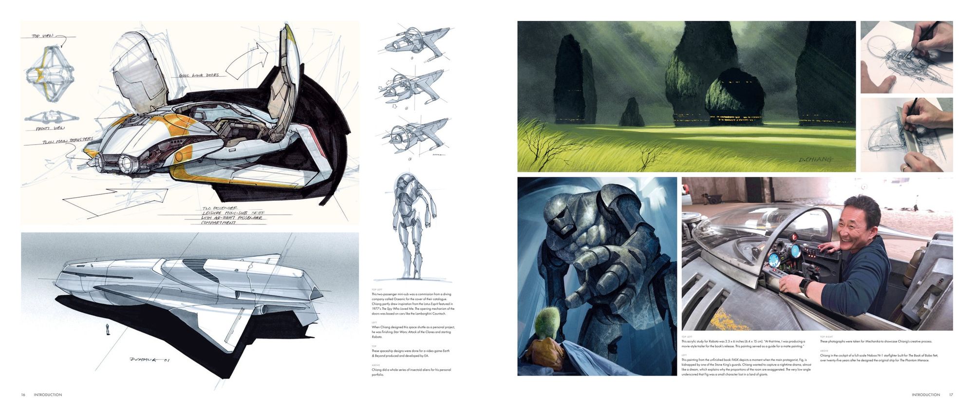 Doug Chiang: The Cinematic Legacy (Volume I) & The Star Wars Legacy (Volume II)