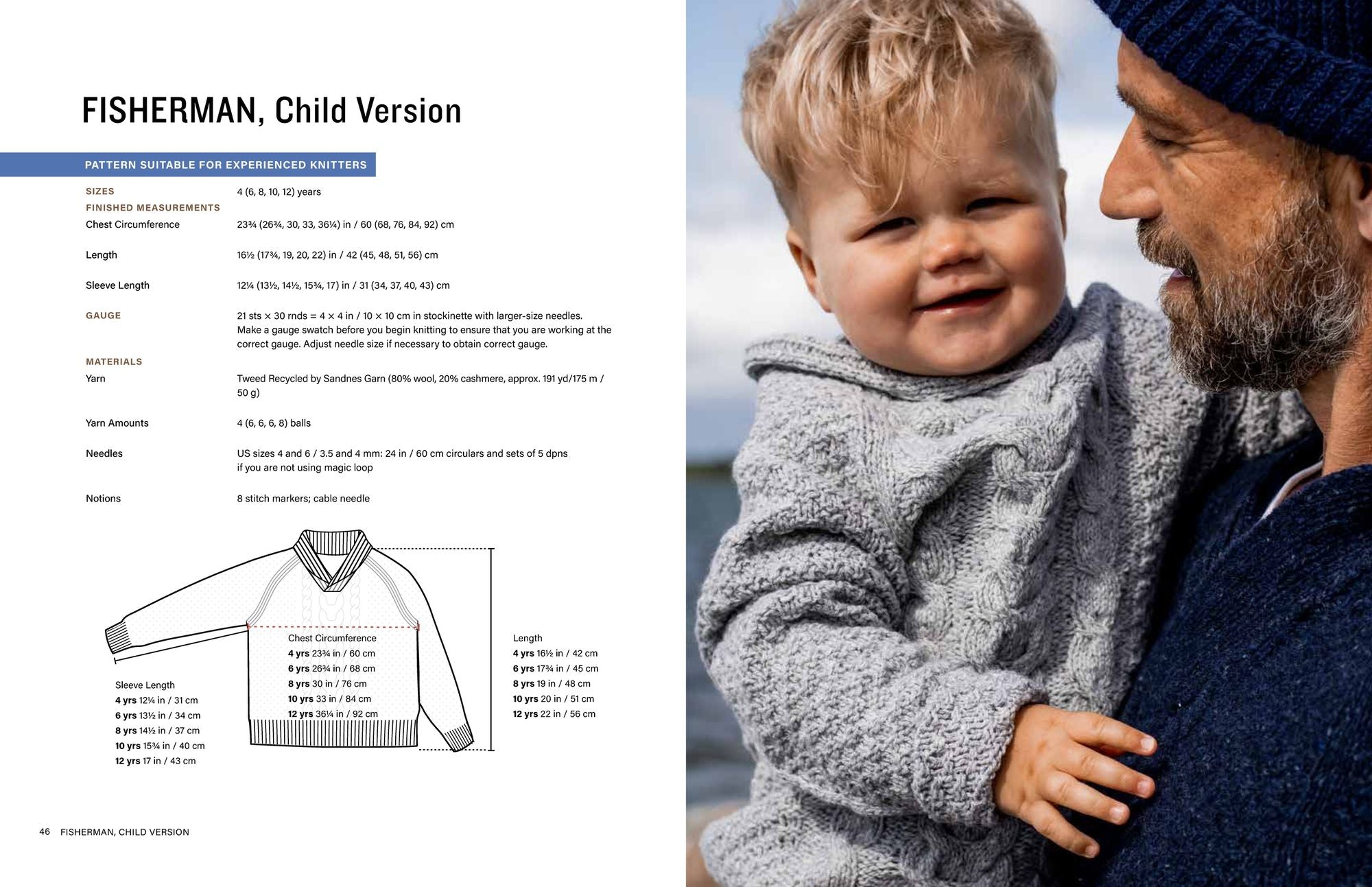 Nordic Sailors' & Fishermen's Sweaters: Modern Knitwear Inspired by Historical Patterns
