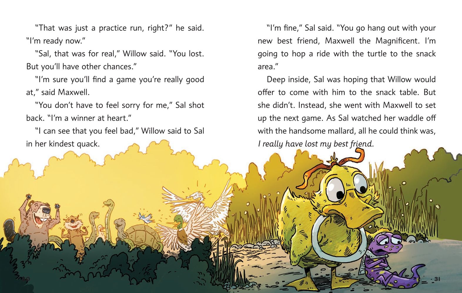 Detective Duck: The Mystery at Emerald Pond (Detective Duck #3)