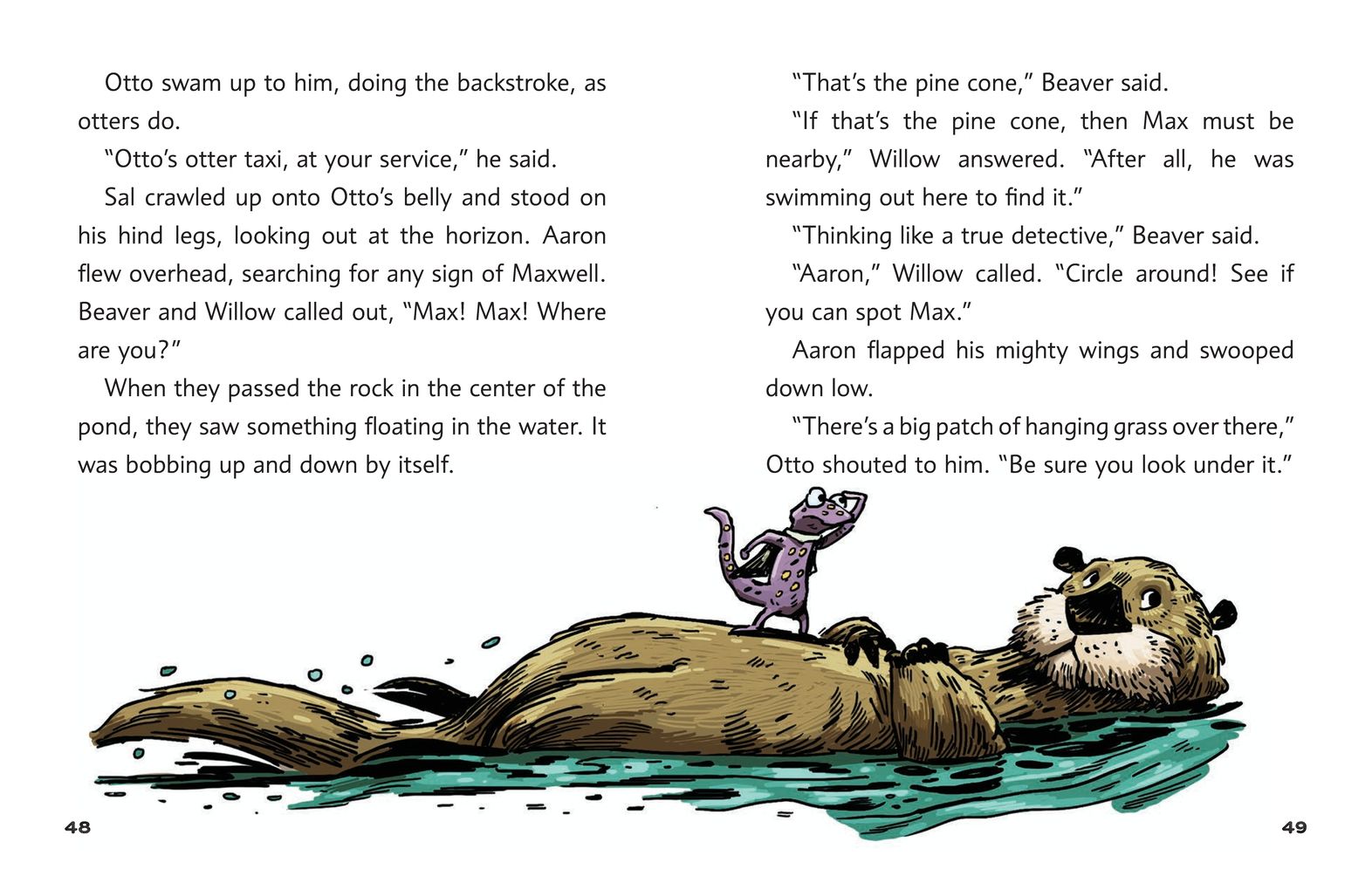 Detective Duck: The Mystery at Emerald Pond (Detective Duck #3)