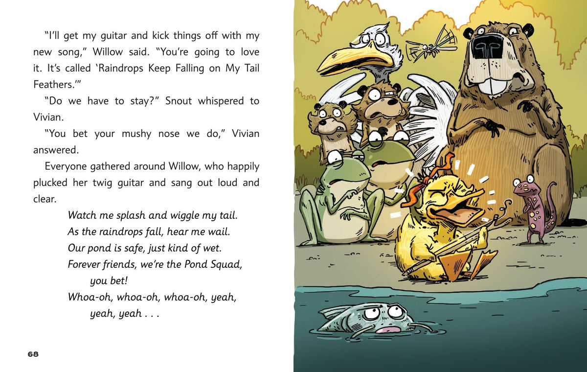 Detective Duck: The Mystery of the Flash Flood (Detective Duck #4)