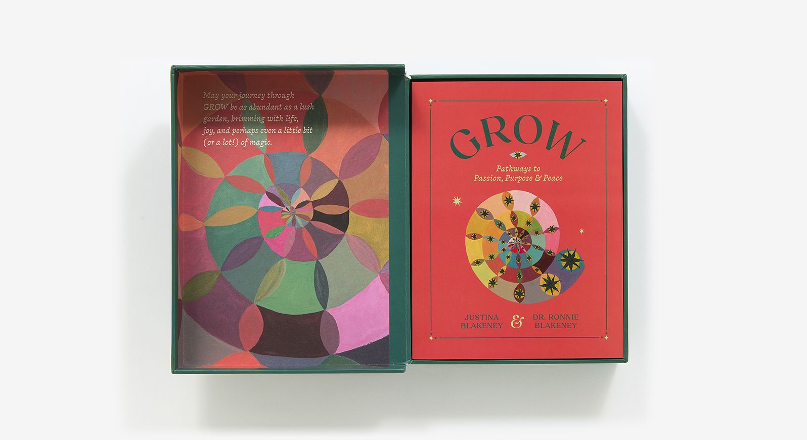 GROW: Pathways to Passion, Purpose & Peace Guidebook & Oracle Deck