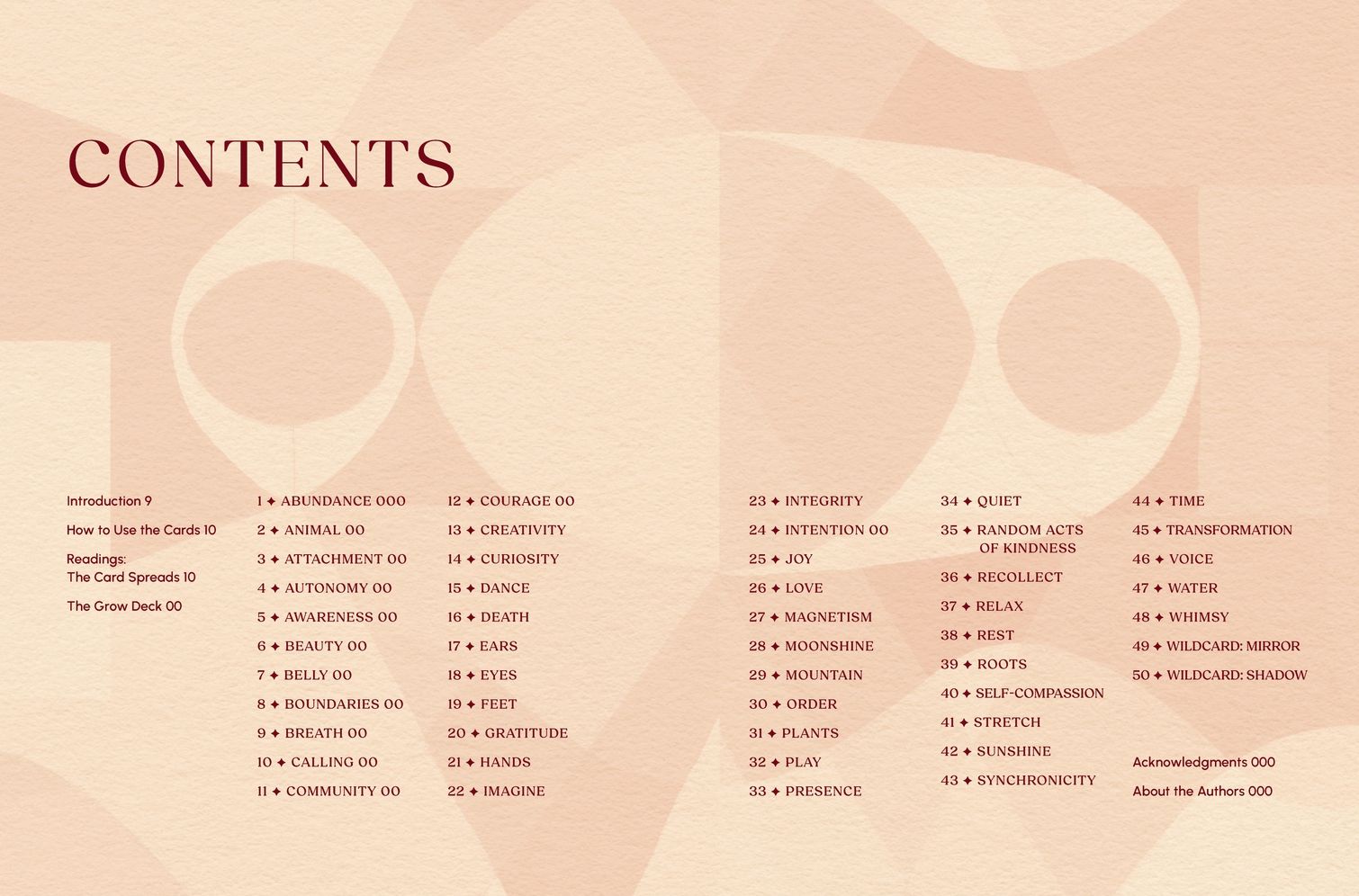 GROW: Pathways to Passion, Purpose & Peace Guidebook & Oracle Deck