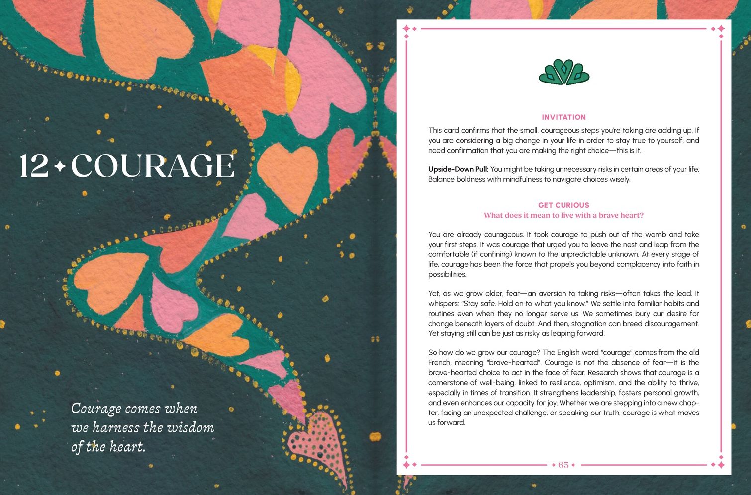 GROW: Pathways to Passion, Purpose & Peace Guidebook & Oracle Deck