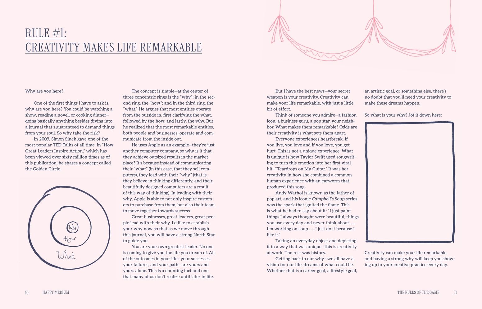 Happy Medium: A Guided Creativity Journal