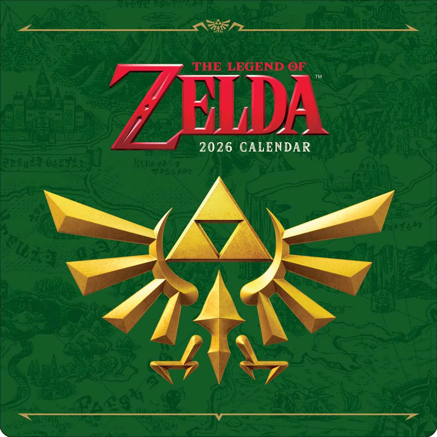2026 Legend of Zelda Wall Calendar