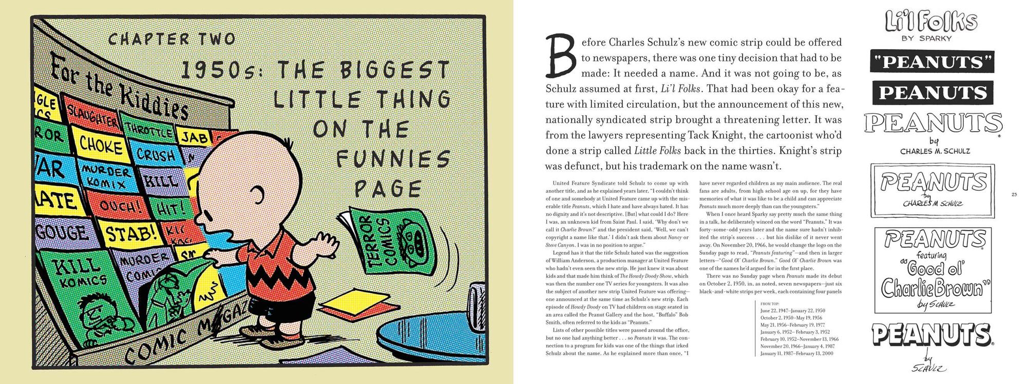 The Essential Peanuts by Charles M. Schulz: The Greatest Comic Strip of All Time