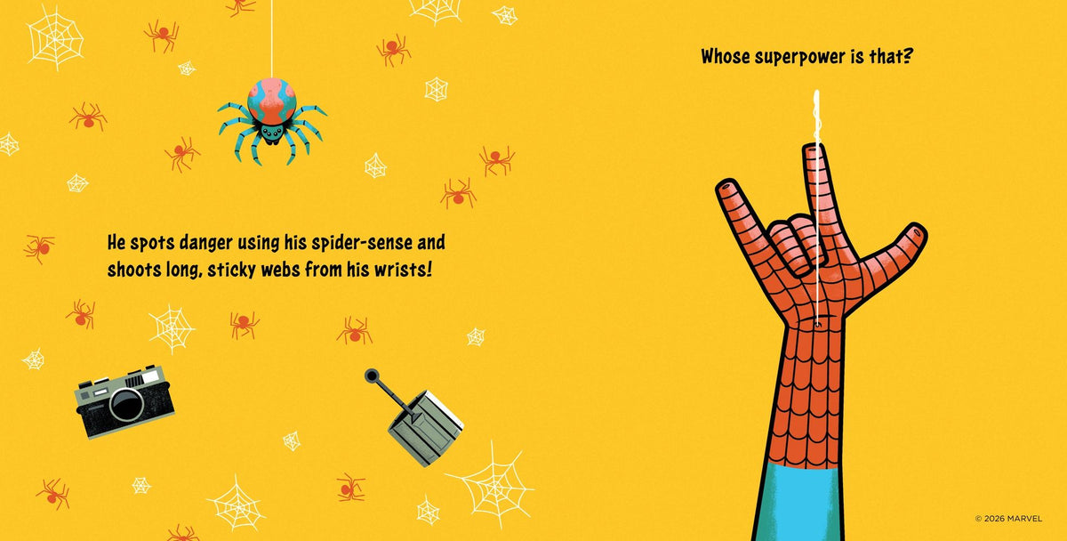 Marvel: Whose Superpower Is That? (An Abrams On the Job Book): A Board Book