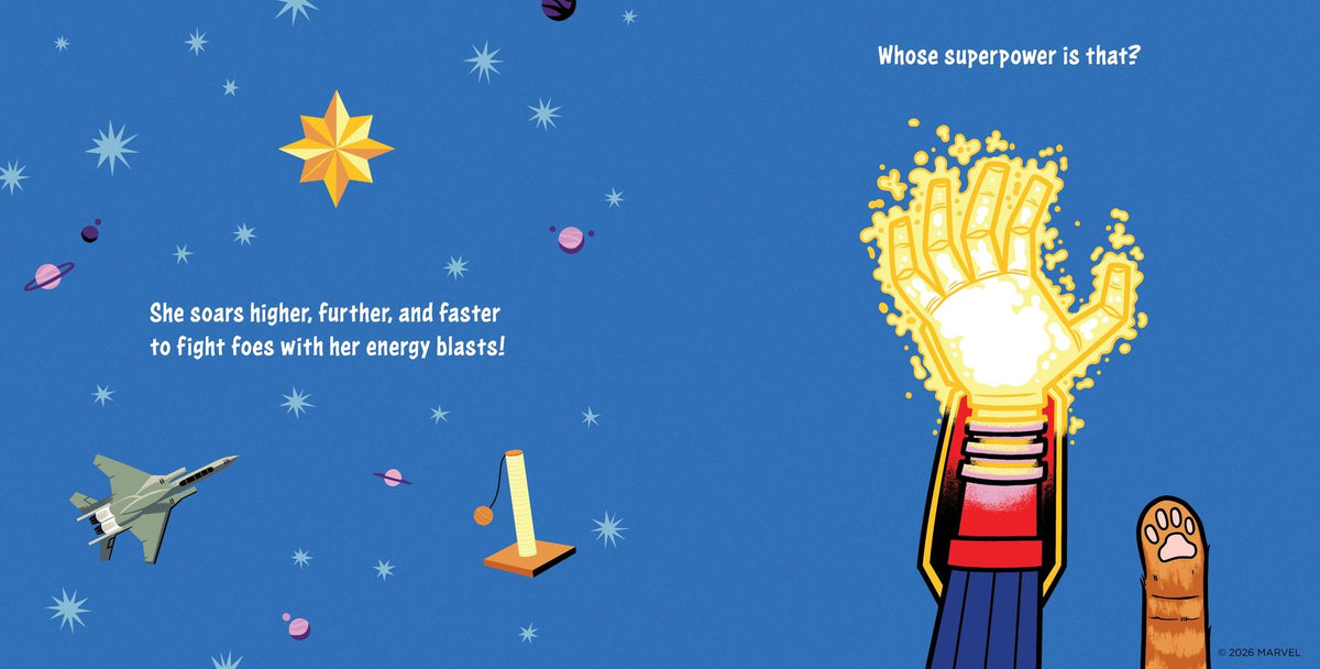 Marvel: Whose Superpower Is That? (An Abrams On the Job Book): A Board Book