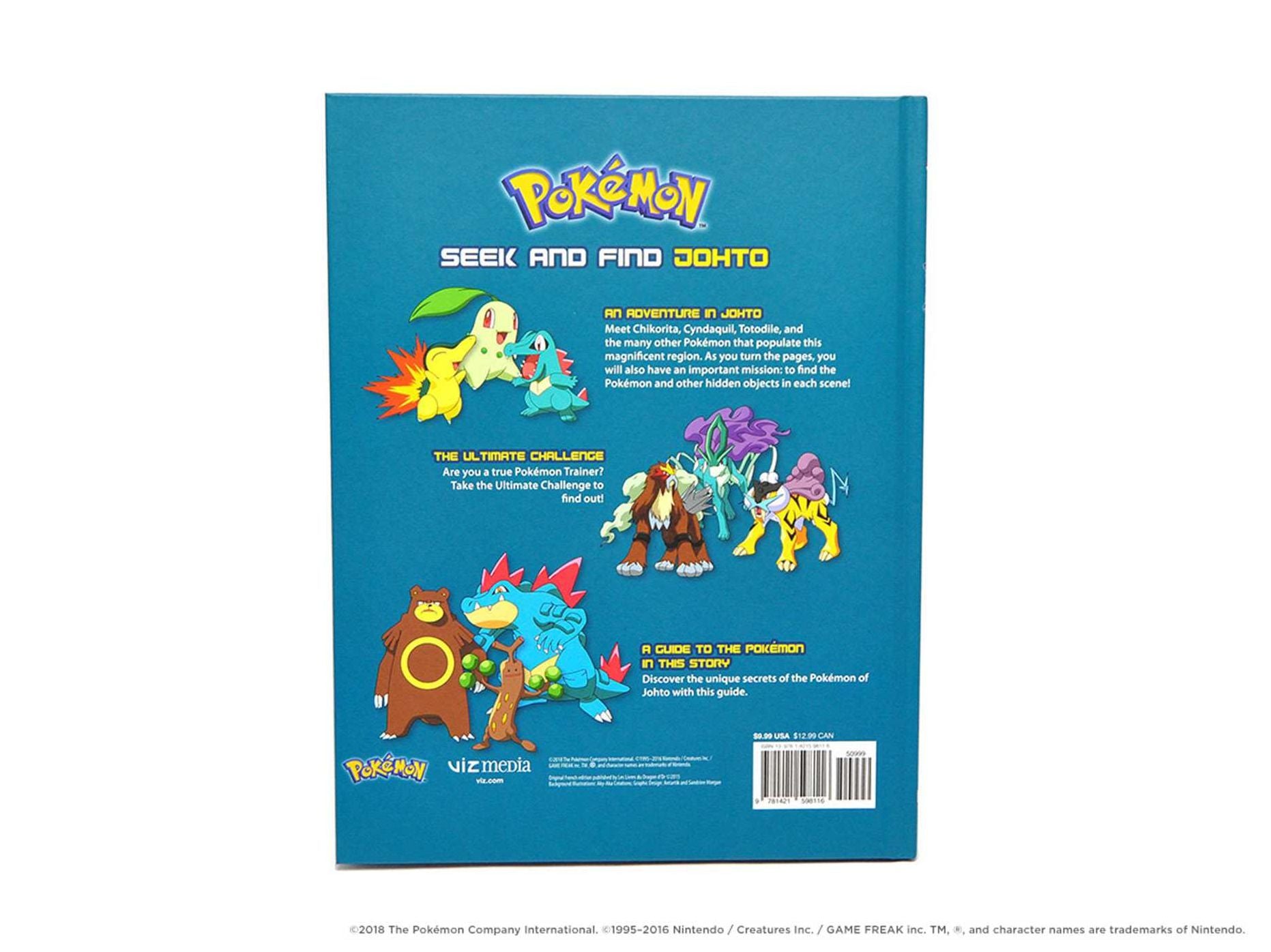 Pokémon Seek and Find - Johto