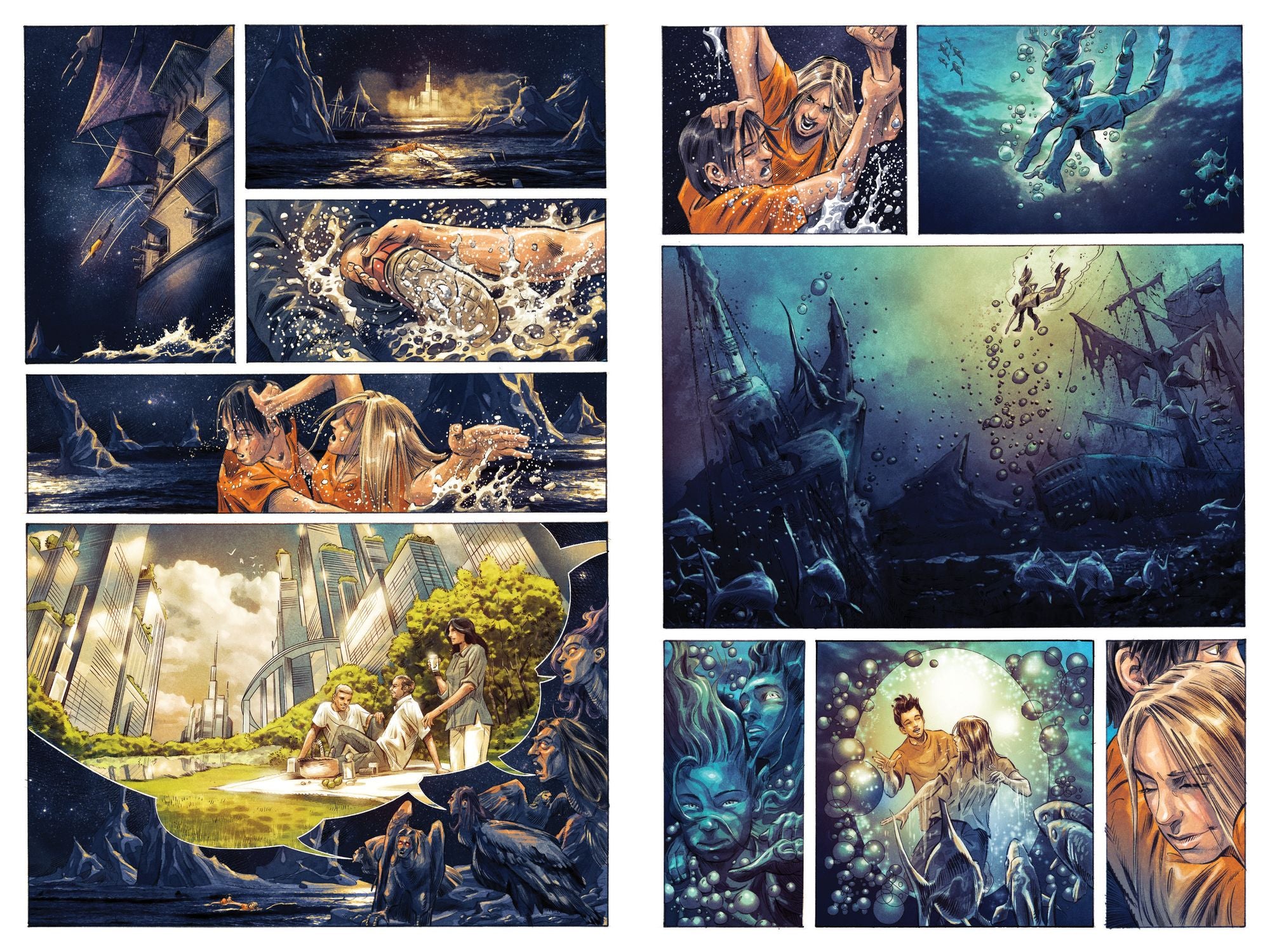 The Sea of Monsters: The Graphic Novel (Percy Jackson and the Olympians Series)
