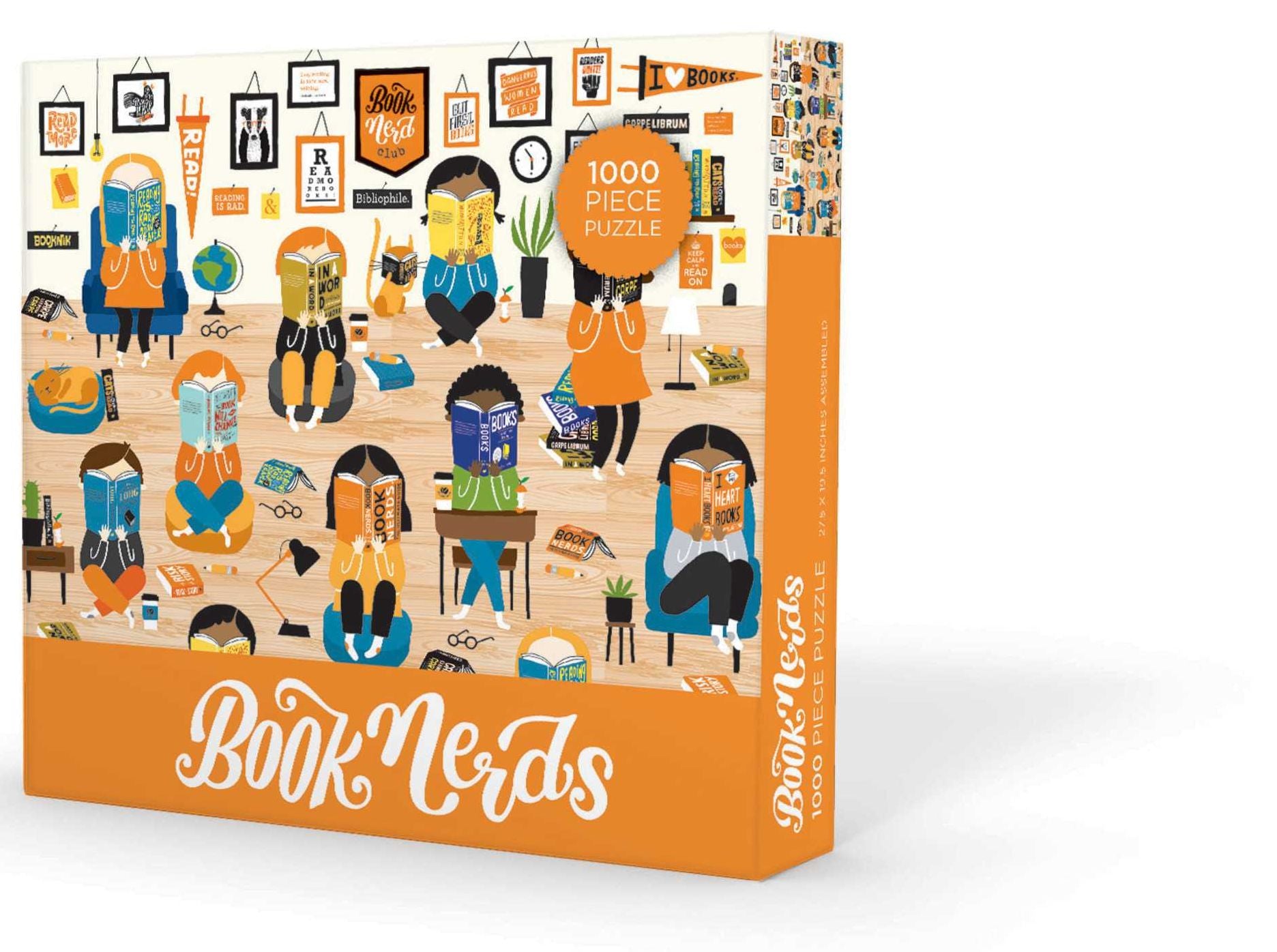 Book Nerds Puzzle 1000 Piece