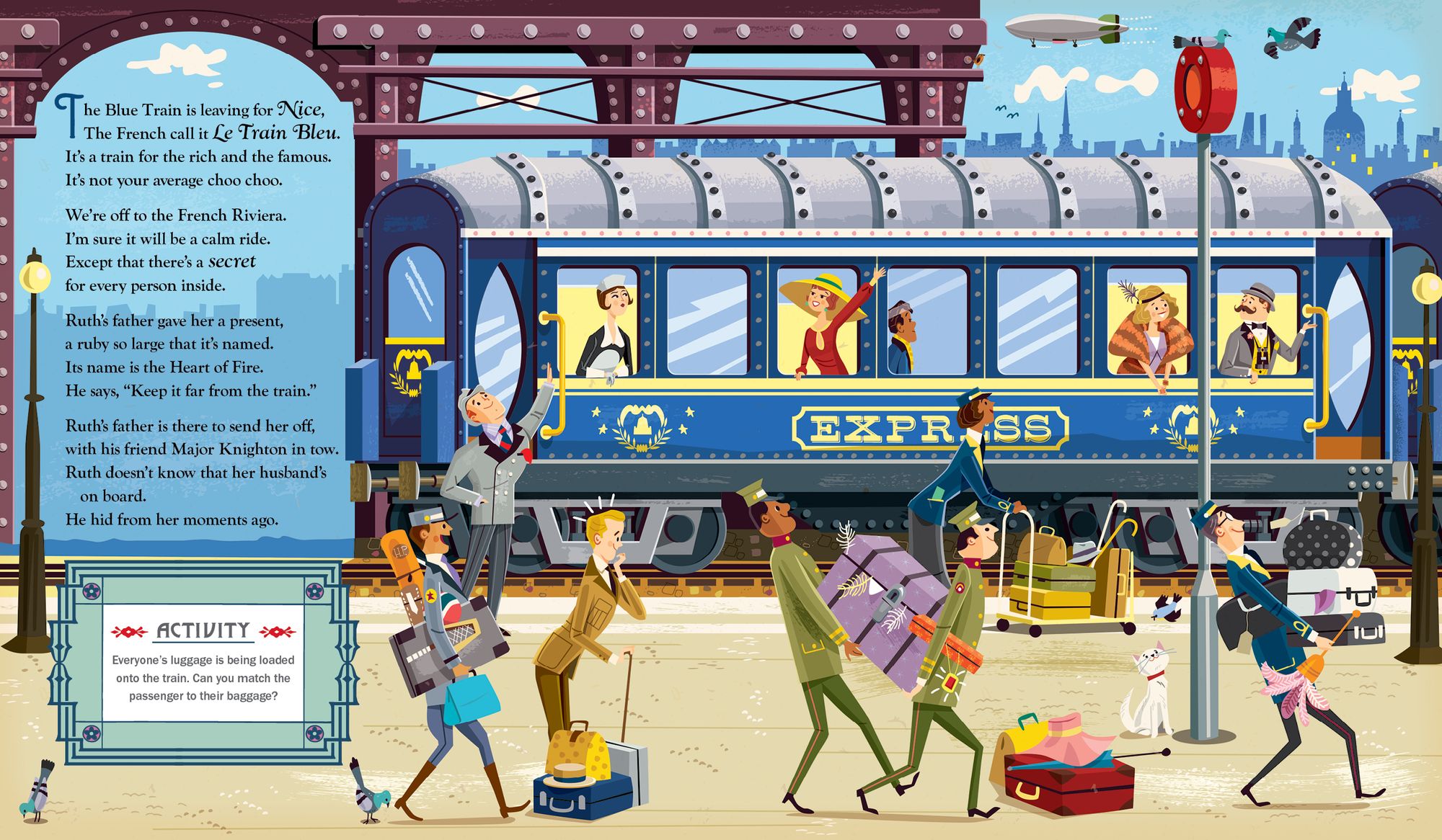 The Mystery of the Blue Train