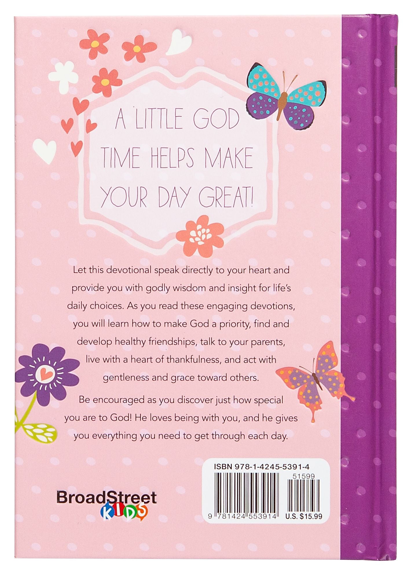A Little God Time for Girls: 365 Daily Devotions