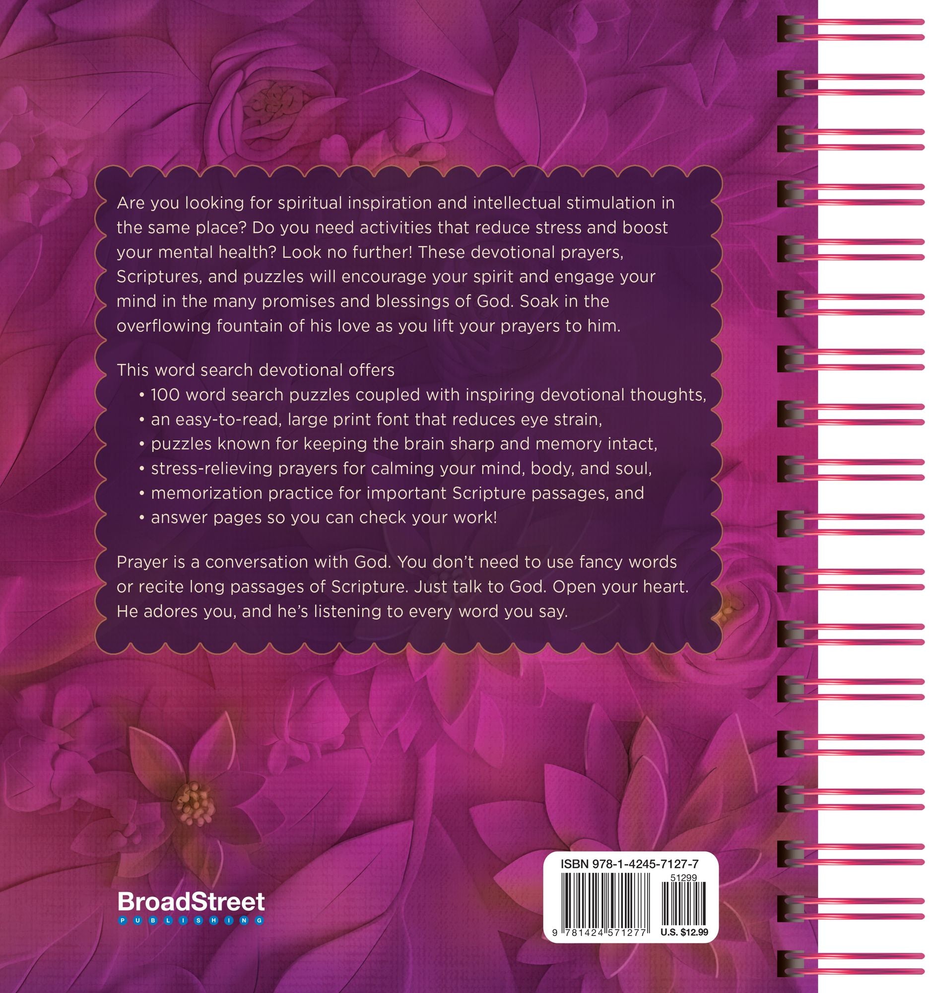 100 Days of Prayer for Women: Bible Word Search Devotional