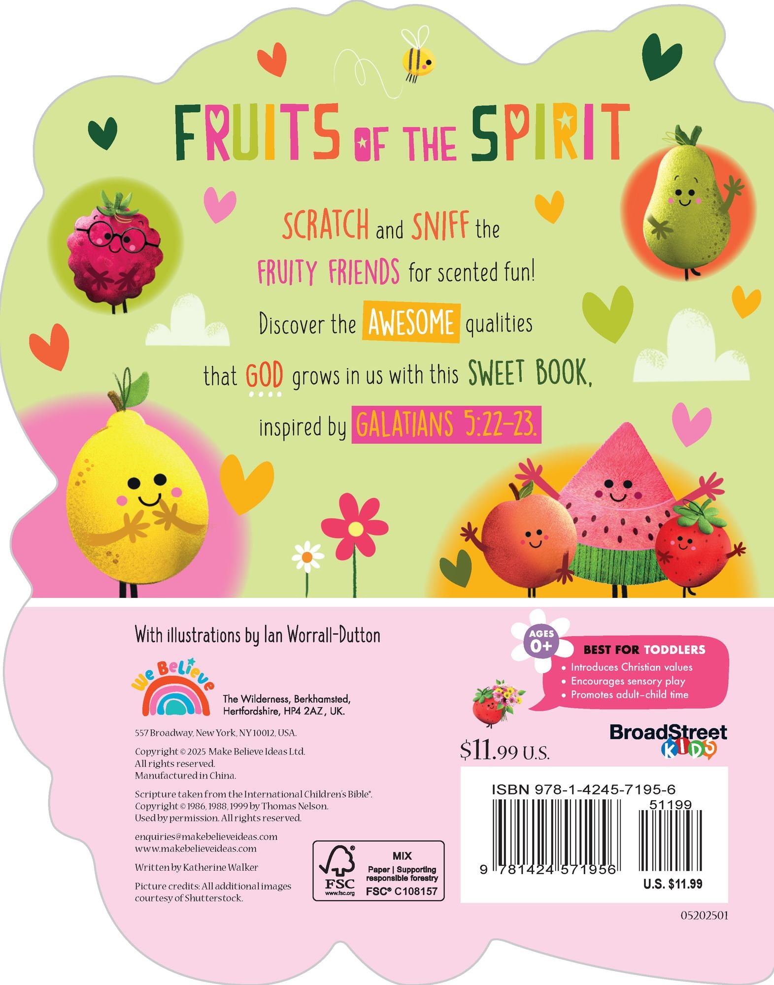 Scratch and Sniff Fruits of the Spirit