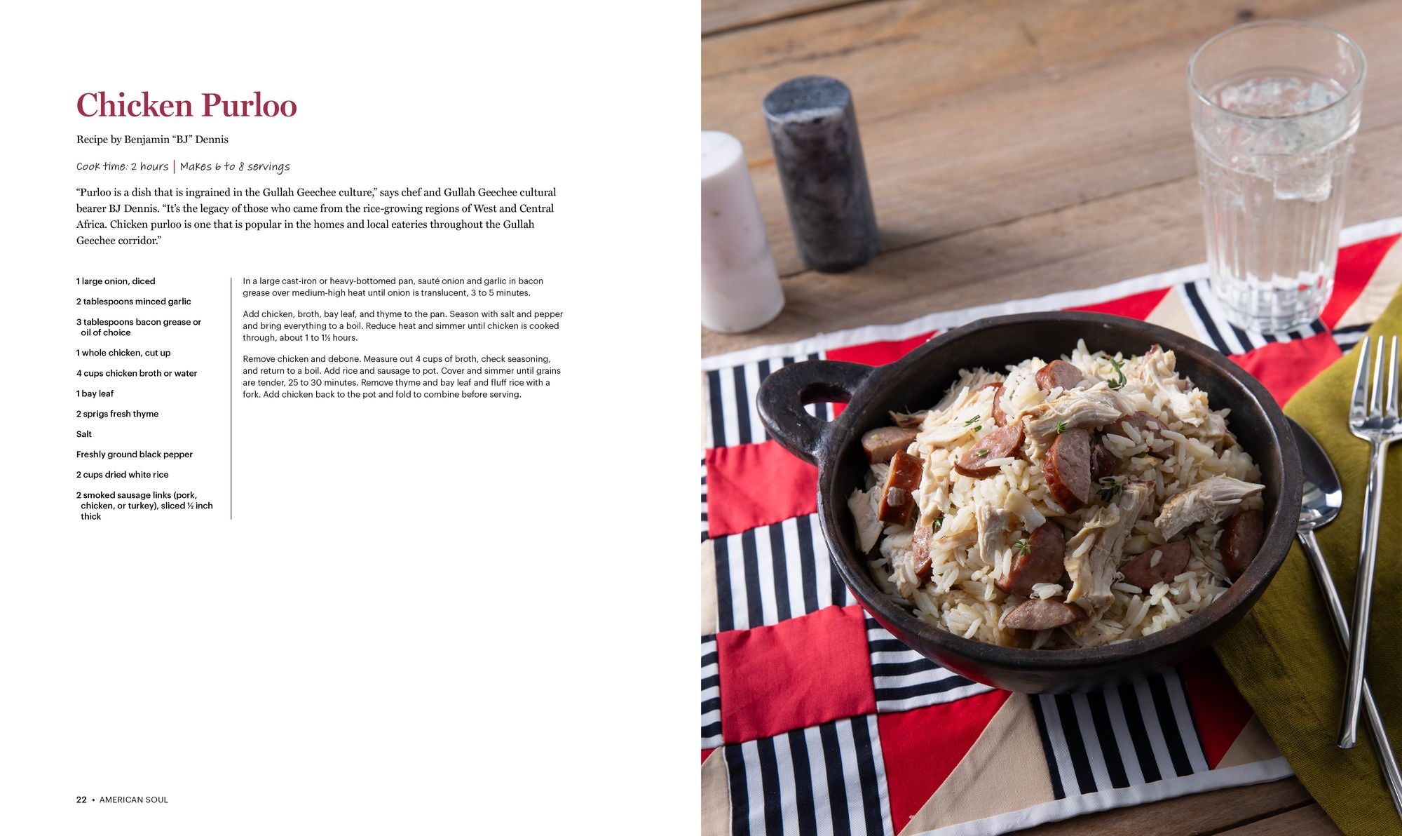 American Soul: The Black History of Food in the United States - Including 40 Recipes