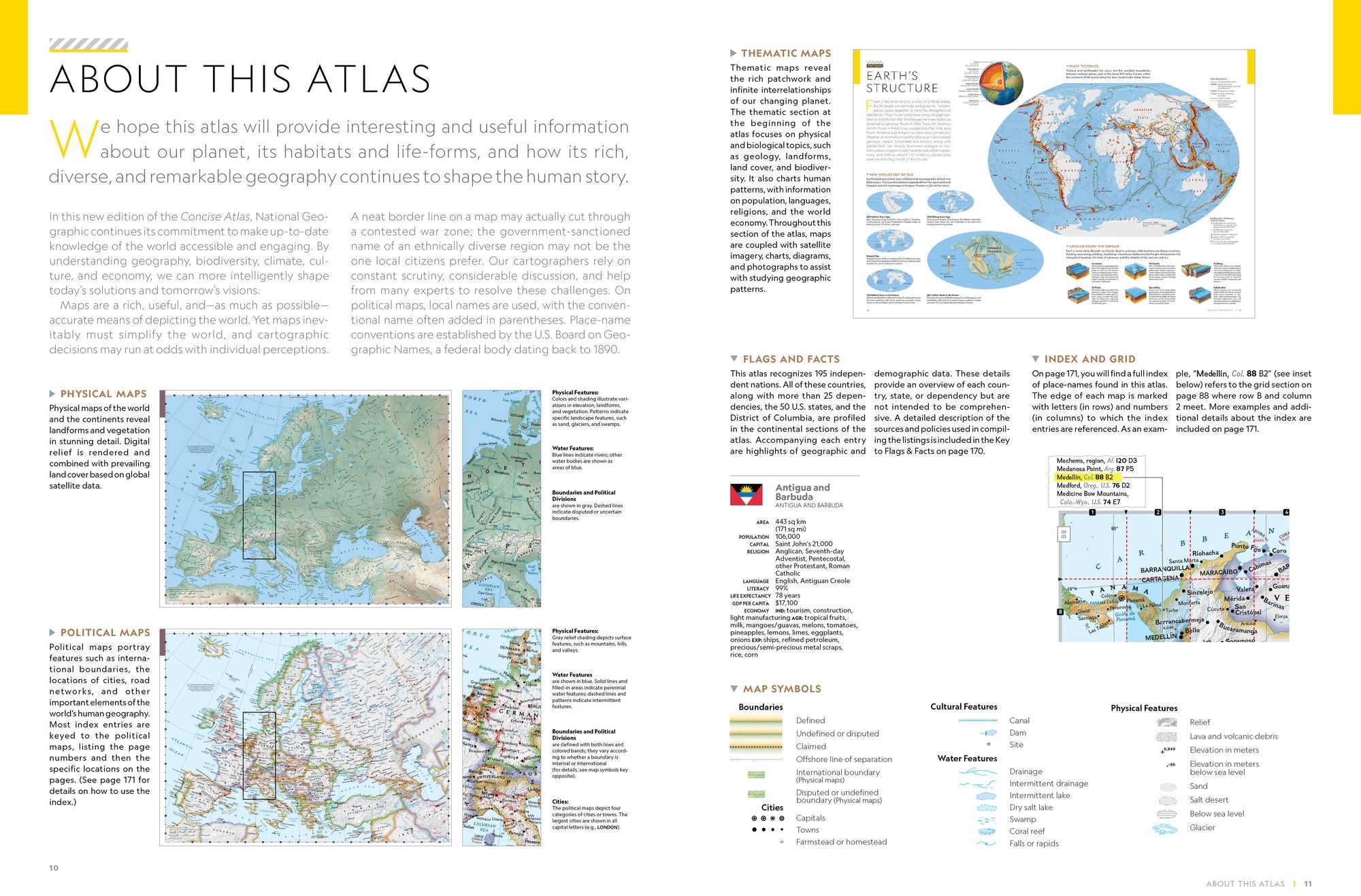 National Geographic Concise Atlas of the World, 5th edition: Authoritative and complete, with more than 200 maps and illustrations