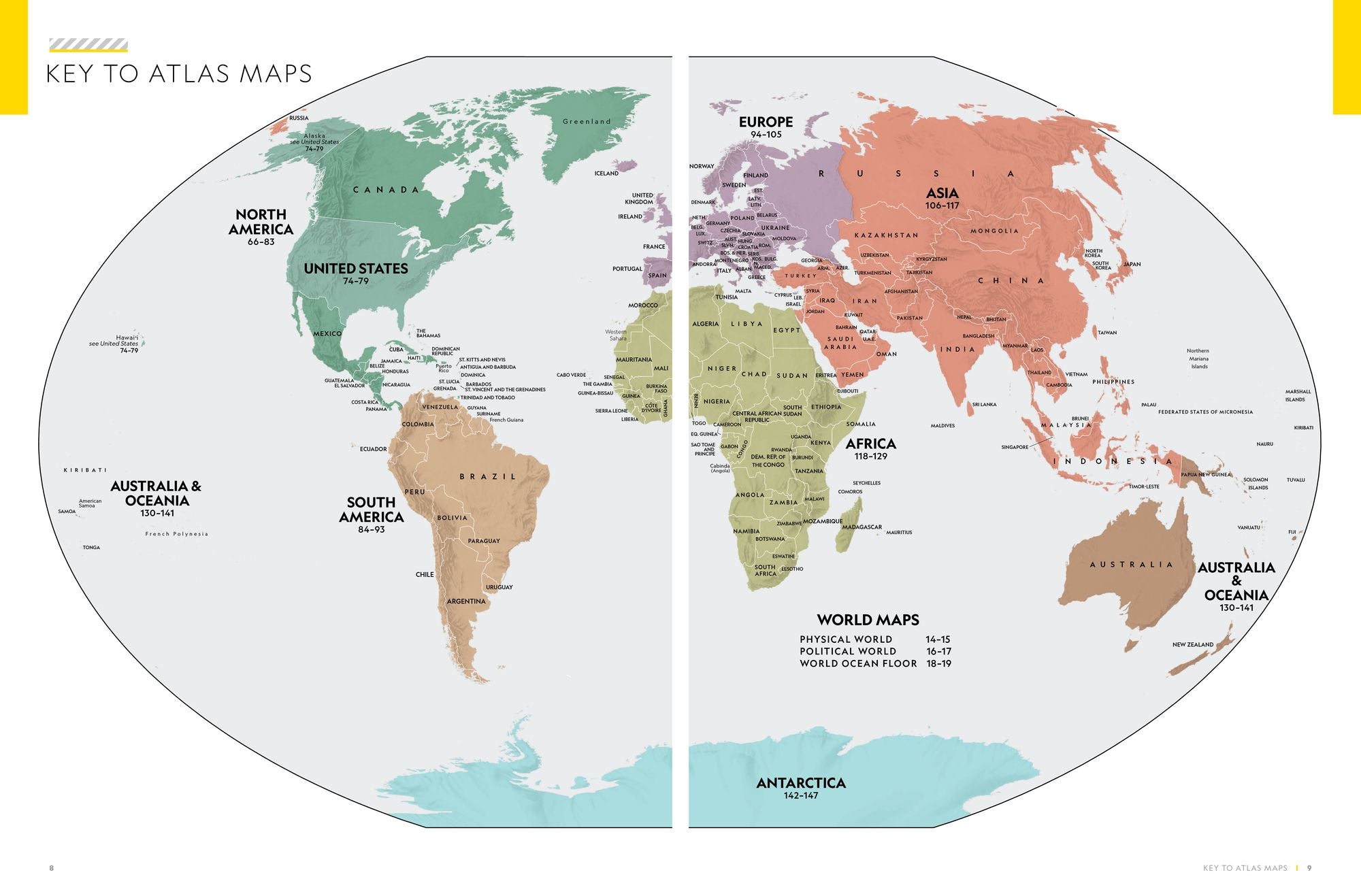 National Geographic Concise Atlas of the World, 5th edition: Authoritative and complete, with more than 200 maps and illustrations
