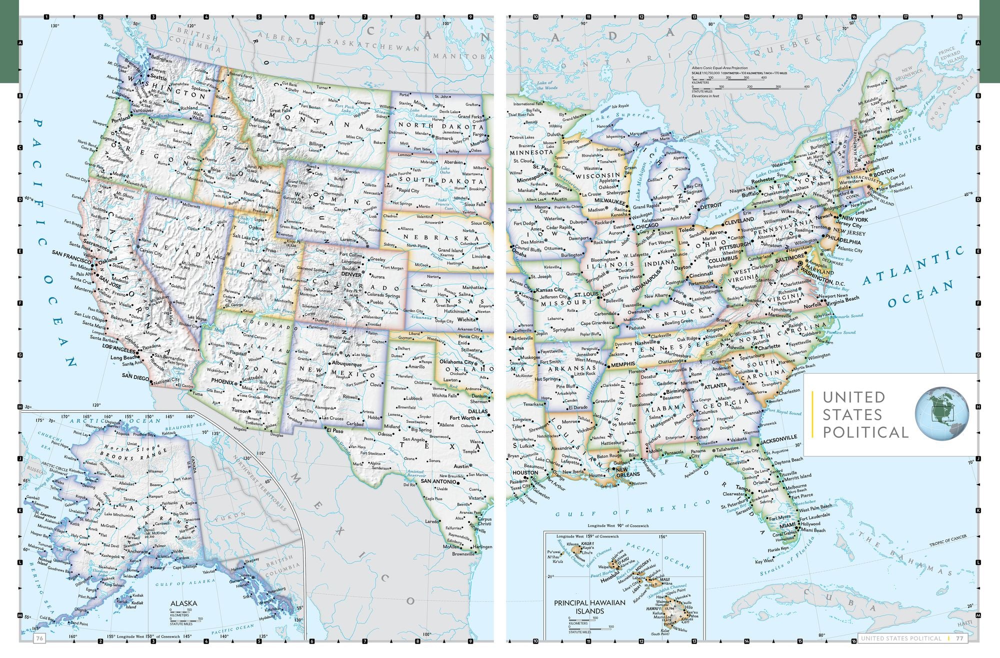 National Geographic Concise Atlas of the World, 5th edition: Authoritative and complete, with more than 200 maps and illustrations