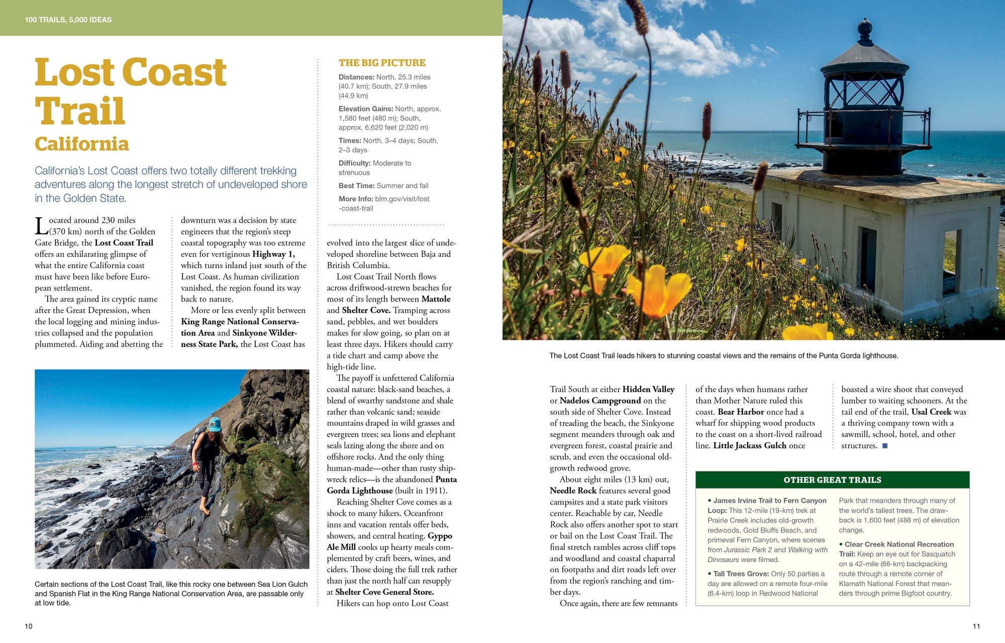 100 Trails, 5,000 Ideas: Where to Go, When to Go, What to See, What to Do