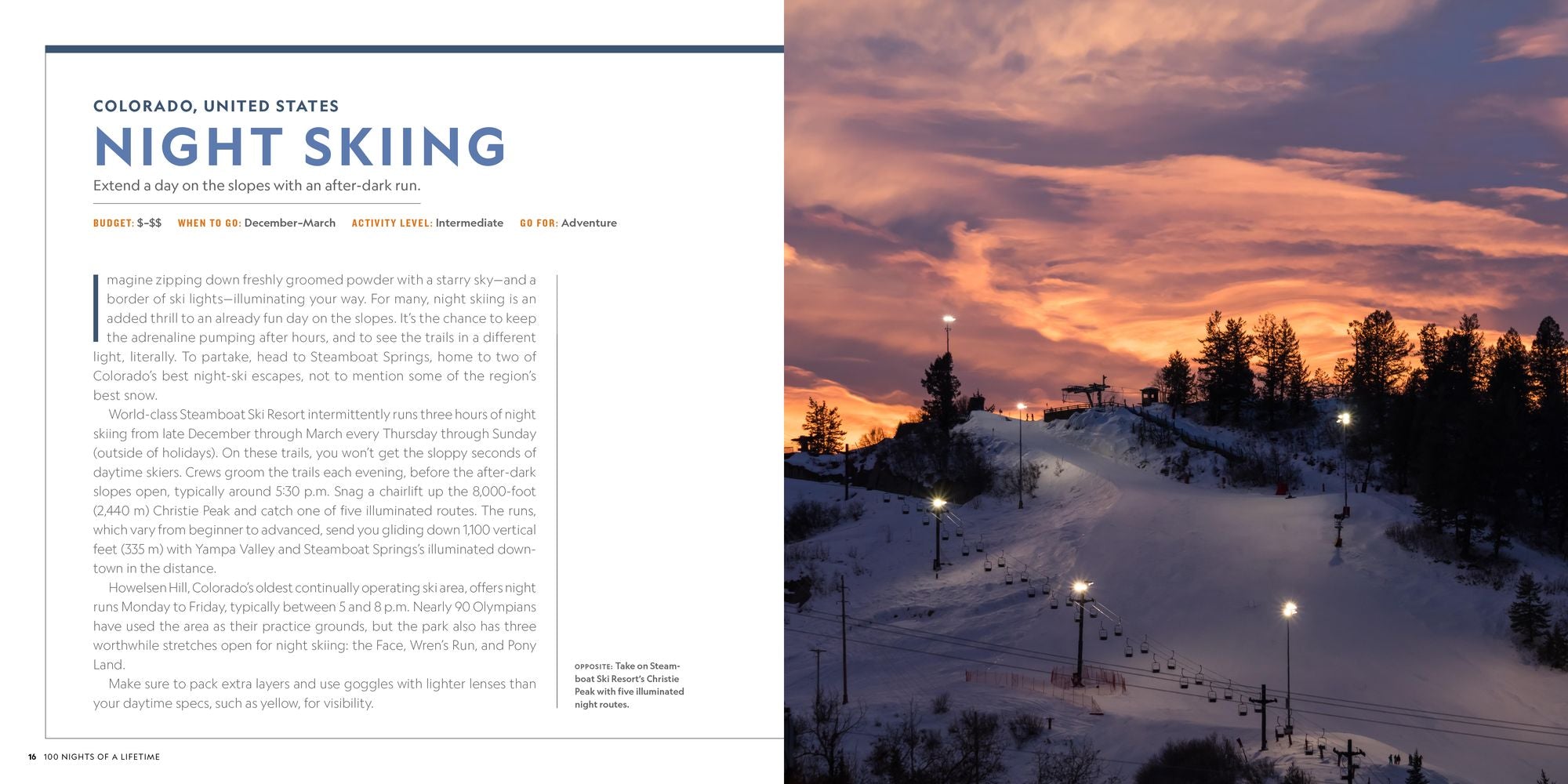 100 Nights of a Lifetime: The World's Ultimate Adventures After Dark