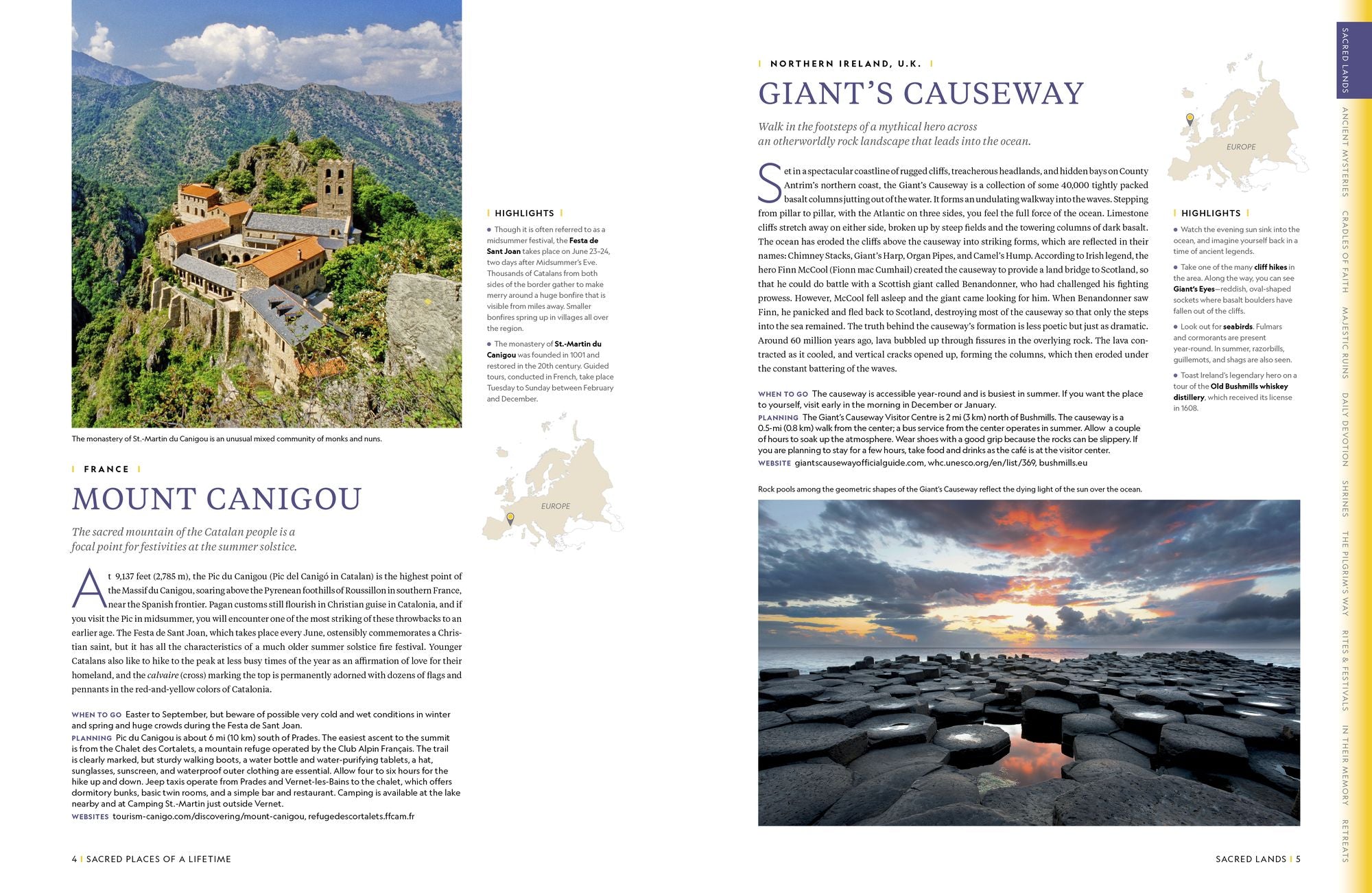 Sacred Places of a Lifetime: 500 of the World's Most Peaceful and Powerful Destinations