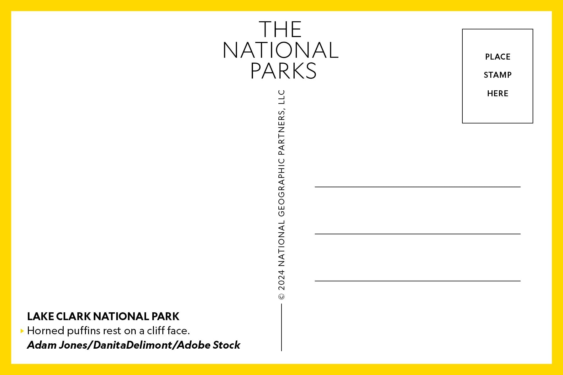 The National Parks: 63 Postcards