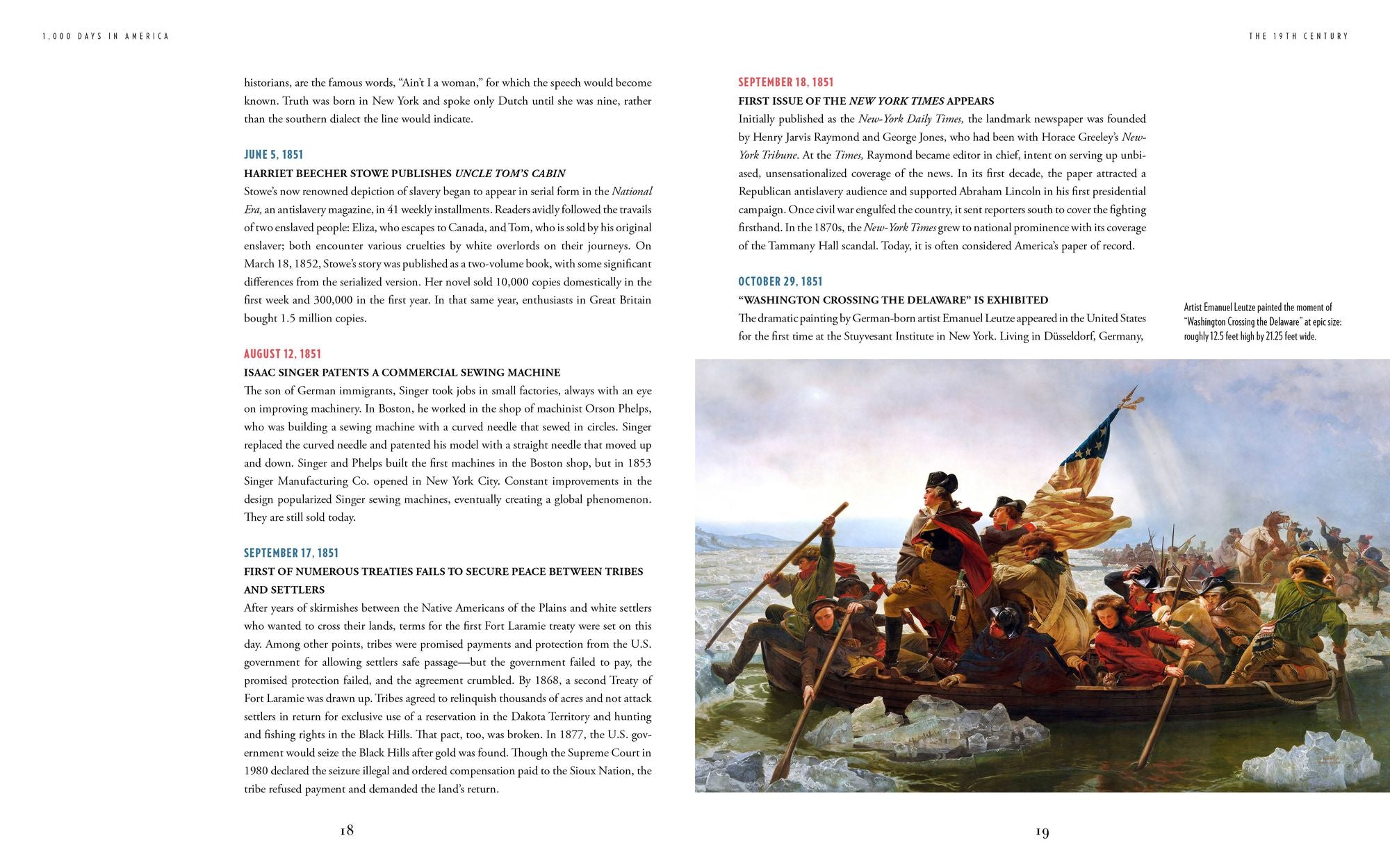 1,000 Days in America: An Illustrated History of the Moments That Defined a Nation
