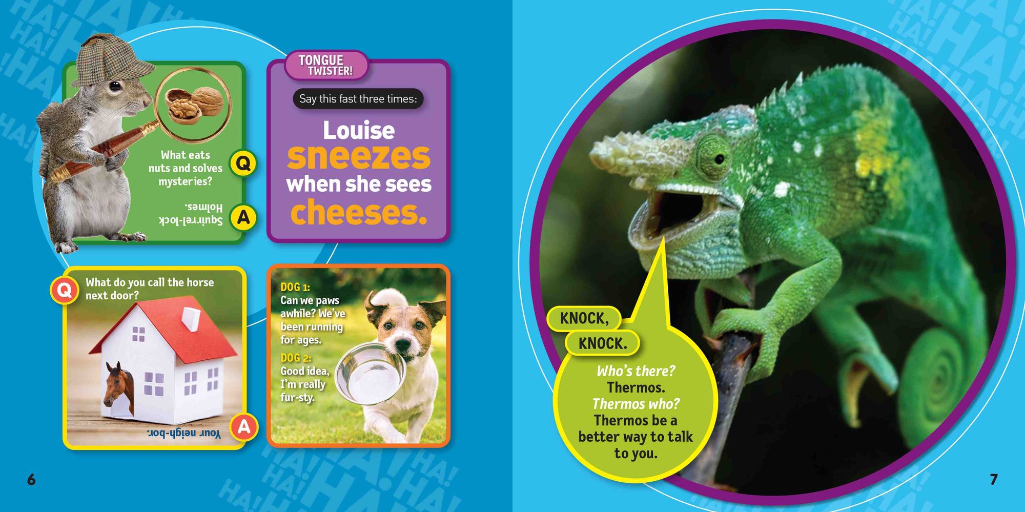 National Geographic Kids Just Joking 7: 300 Hilarious Jokes About Everything, Including Tongue Twisters, Riddles, and More!