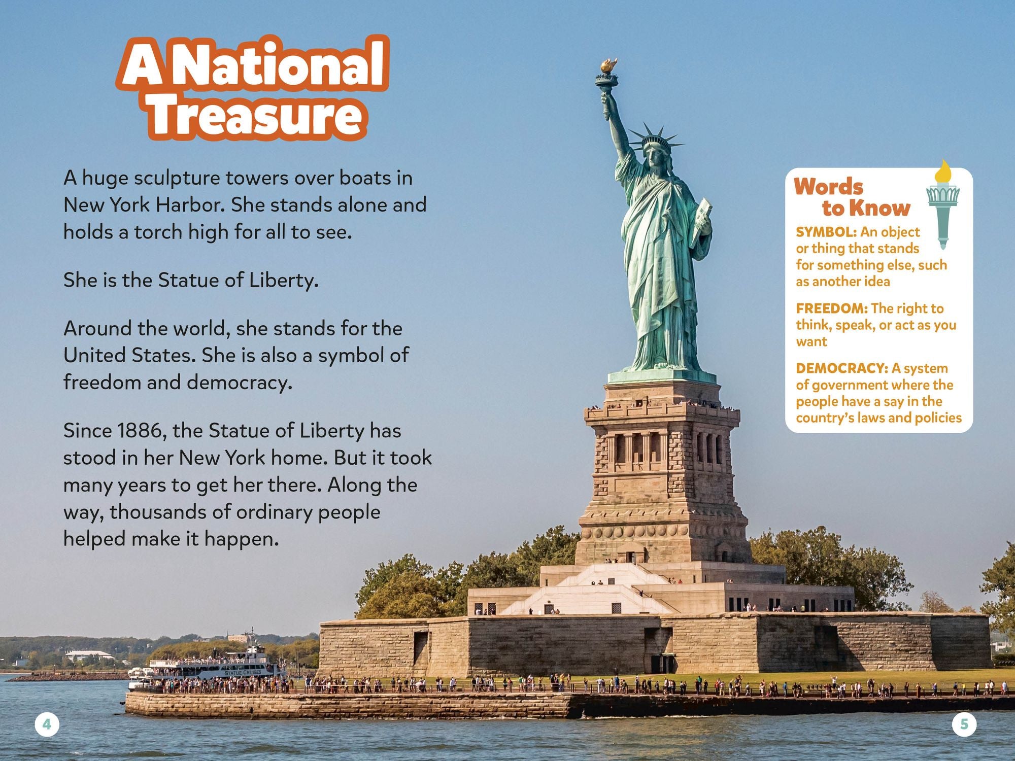 Statue of Liberty (National Geographic Kids Readers, Level 3)
