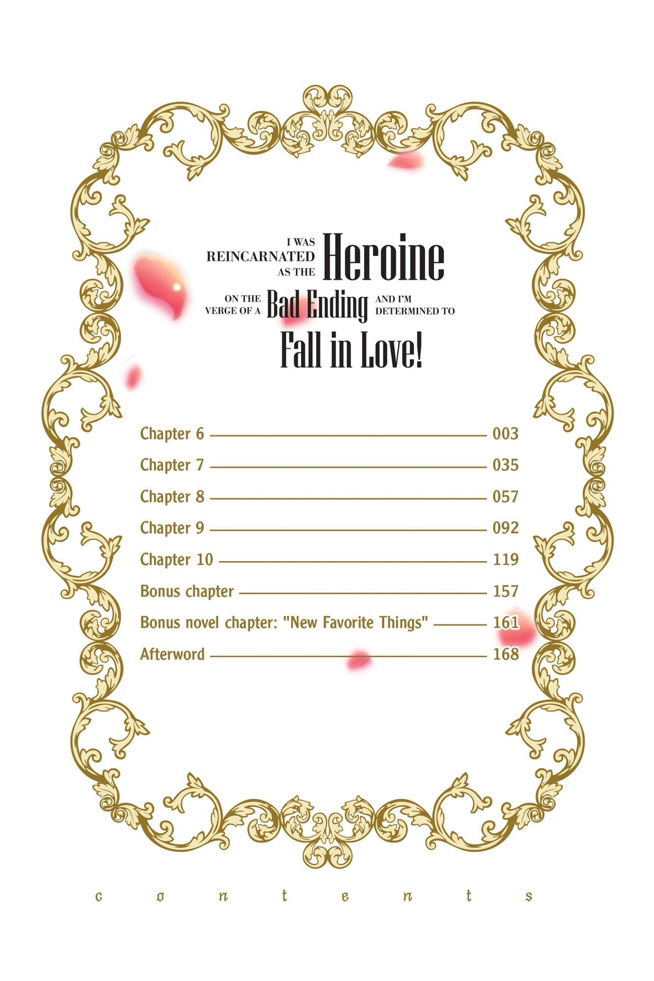 I Was Reincarnated as the Heroine on the Verge of a Bad Ending, and I'm Determined to Fall in Love!, Volume 2